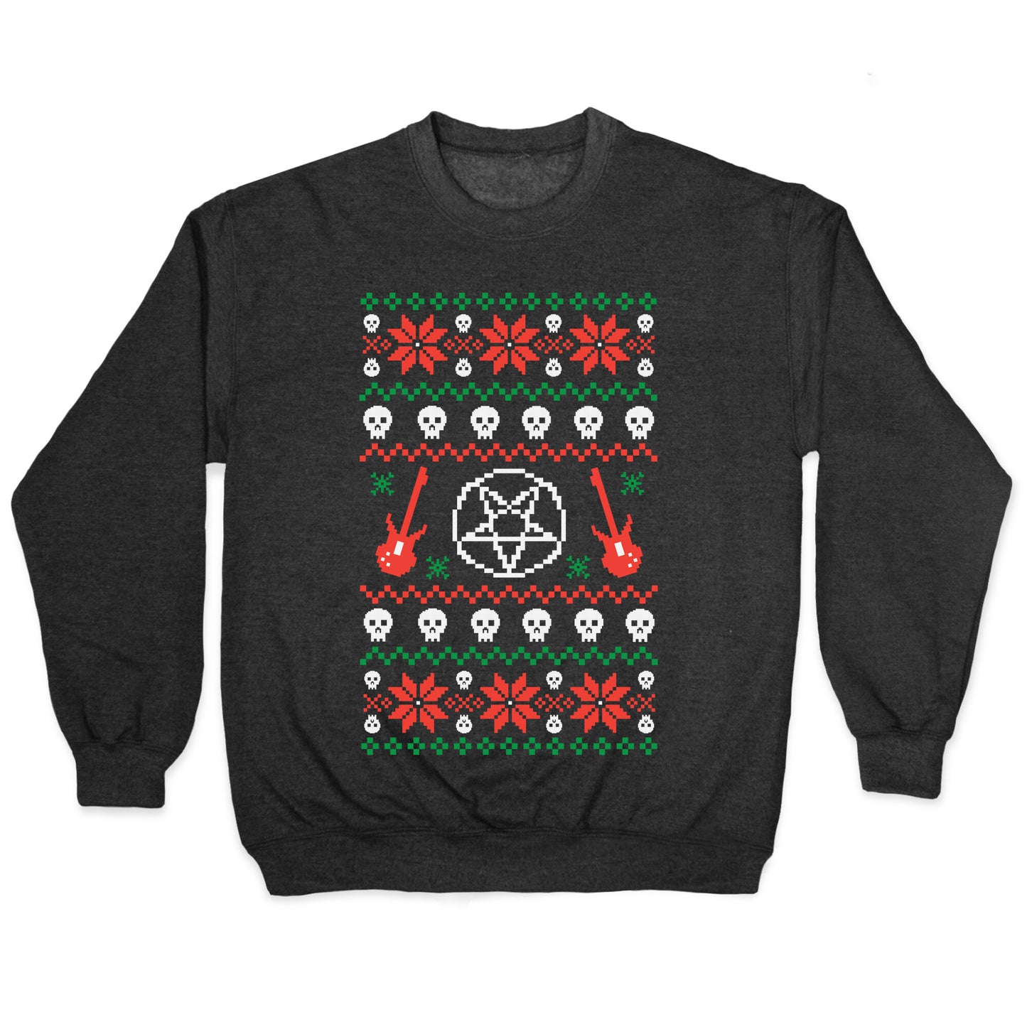 Ugly Sweater Heavy Metal Crewneck Sweatshirt