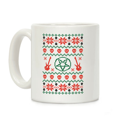 Ugly Sweater Heavy Metal Coffee Mug