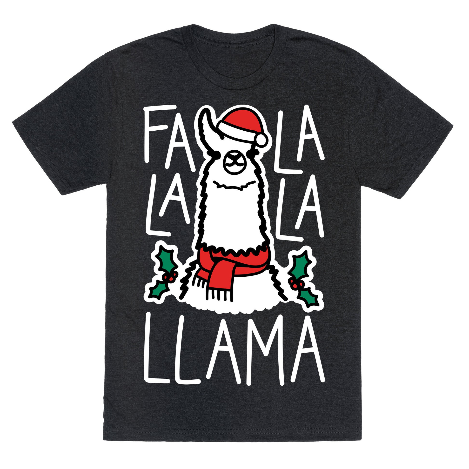 Falalala Llama Unisex Triblend Tee