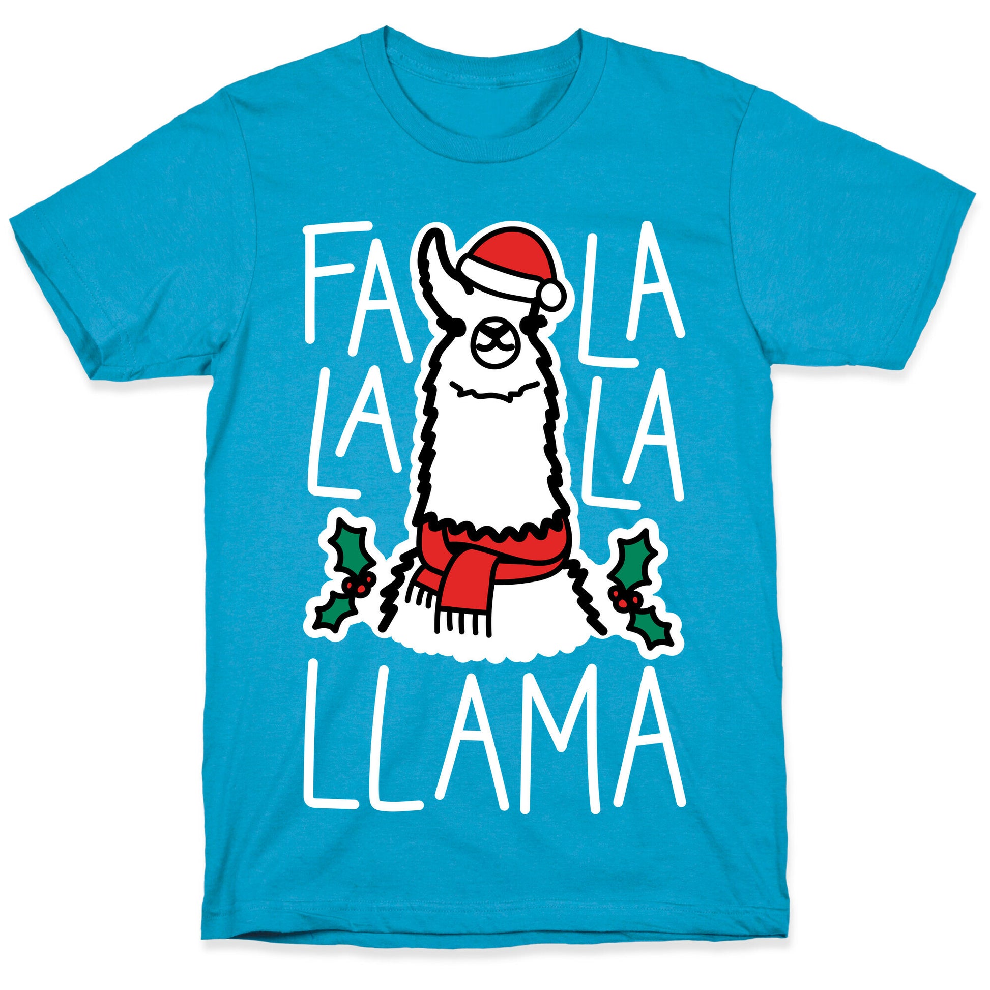 Falalala Llama Unisex Triblend Tee