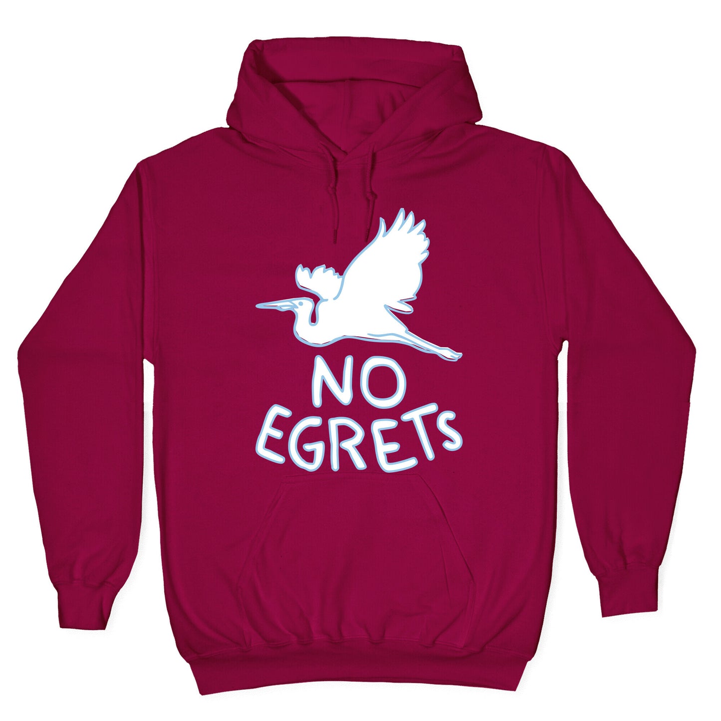 No Egrets (Dark) Hoodie