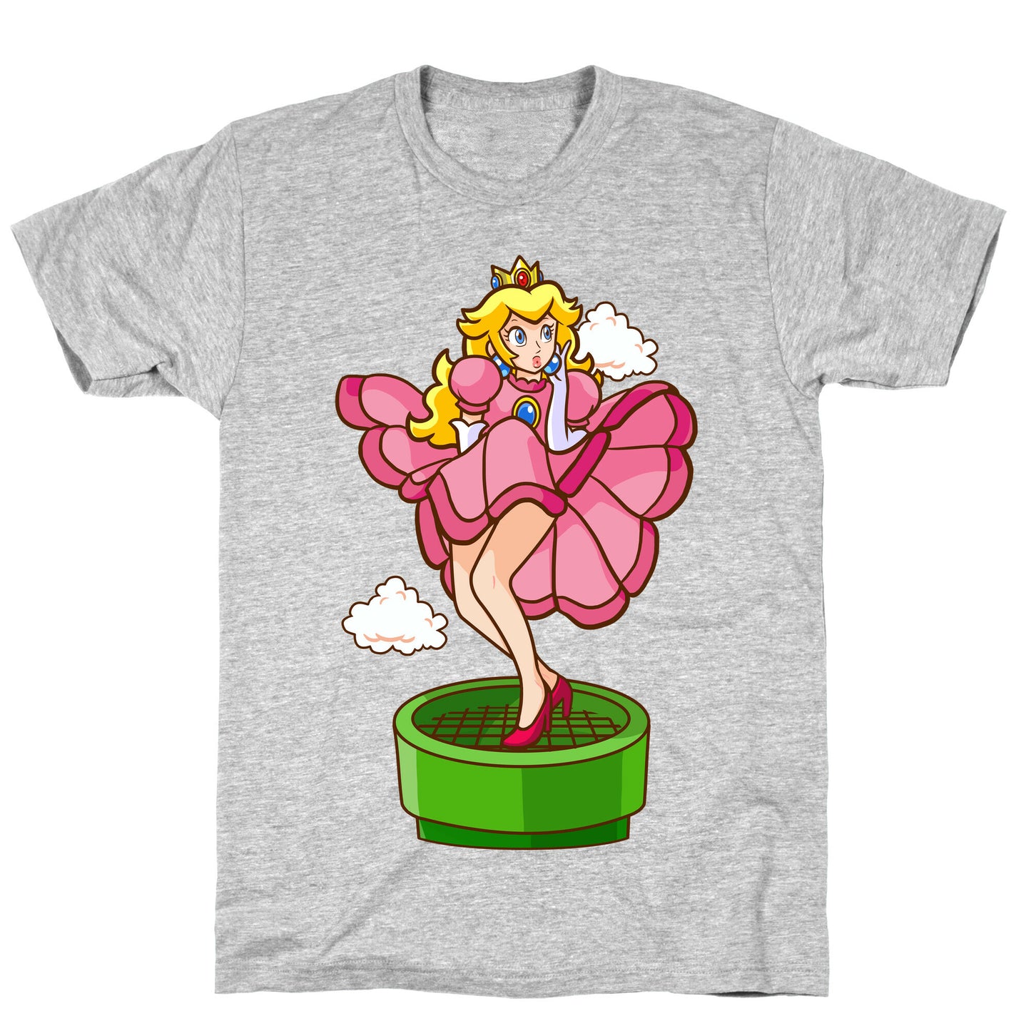 Plumbers Prefer Blondes (Peach Pin-up) T-Shirt