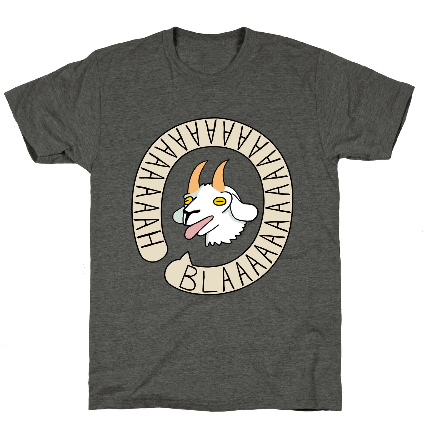 Yelling Goat Unisex Triblend Tee