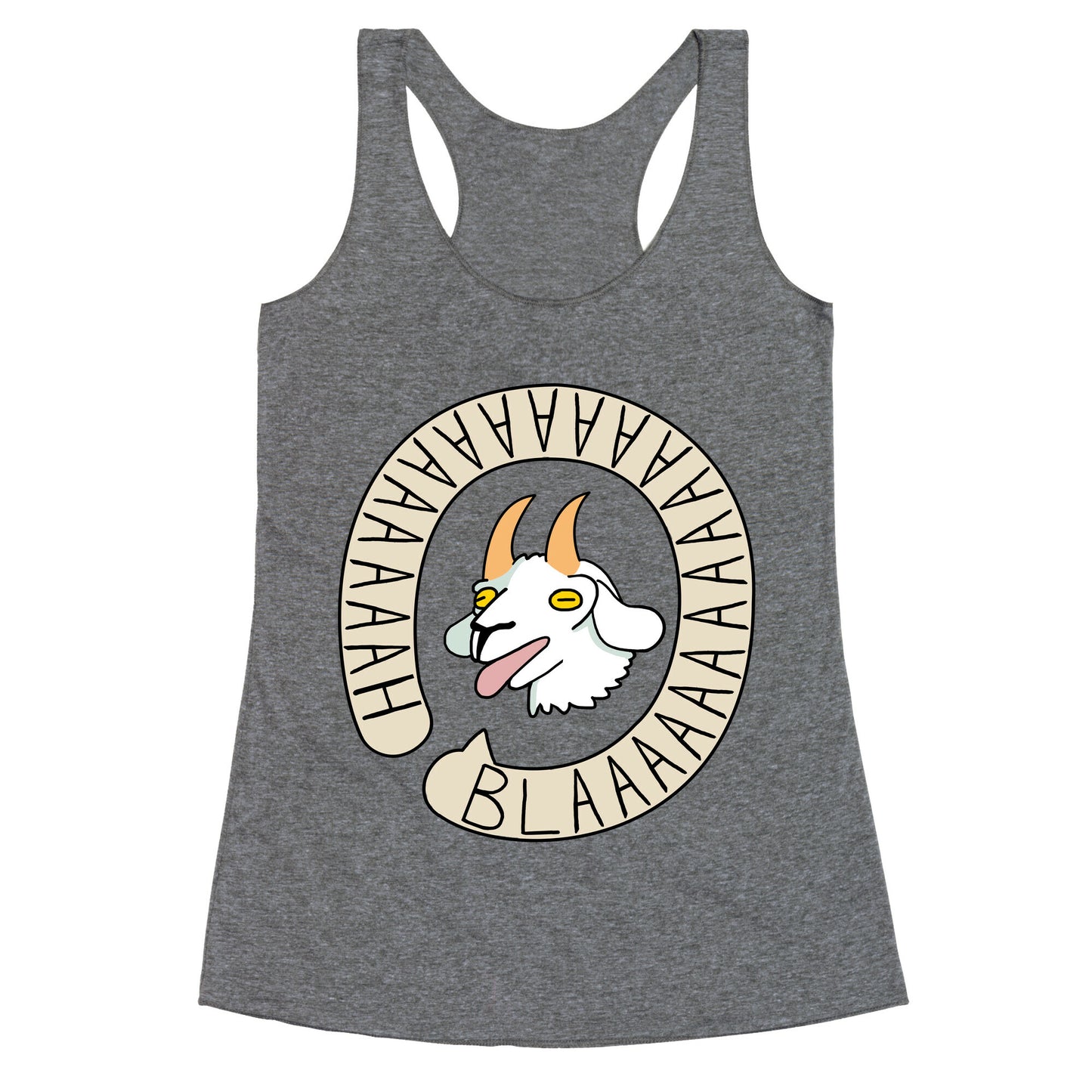 Yelling Goat Racerback Tank