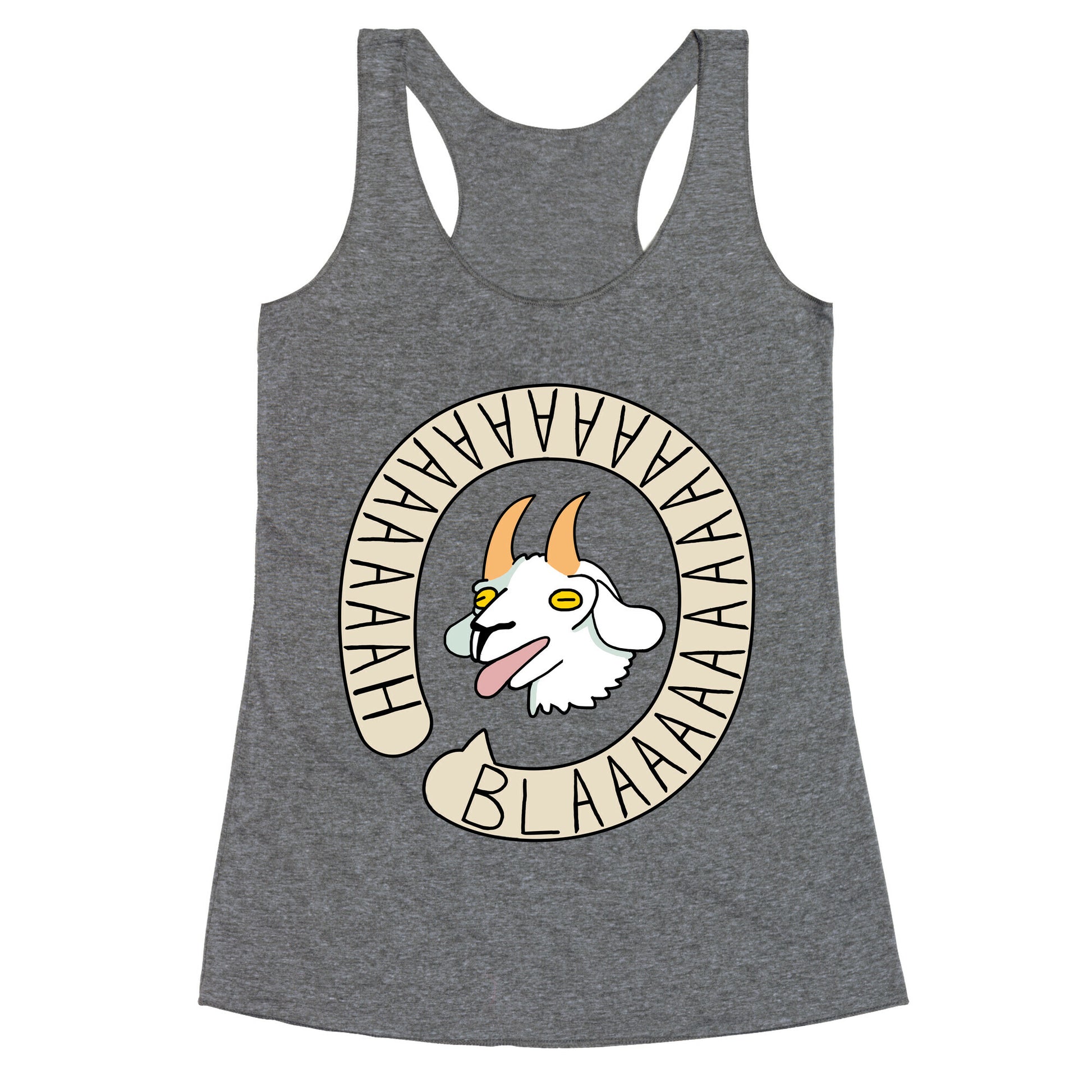 Yelling Goat Racerback Tank