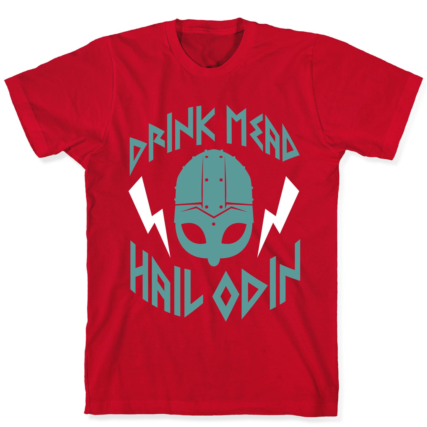 Drink Mead Hail Odin (dark) T-Shirt