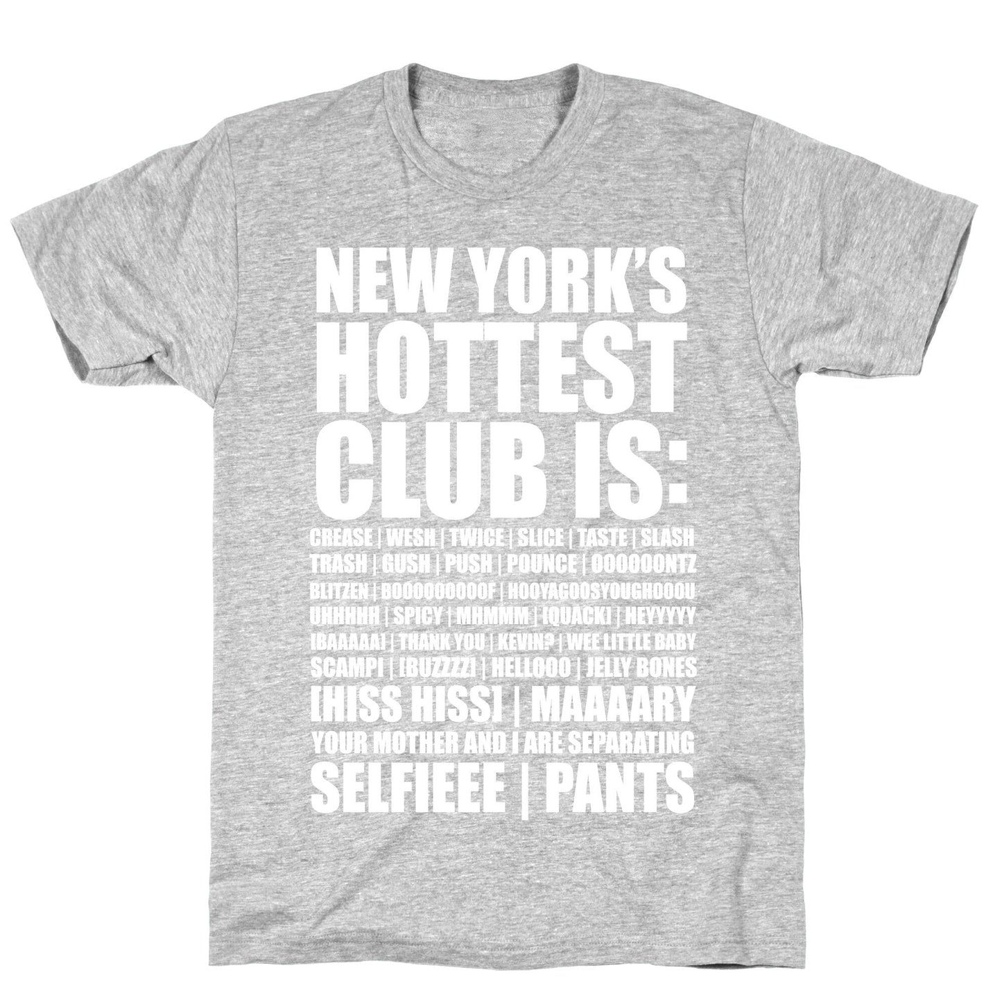 New York's Hottest Club Is T-Shirt