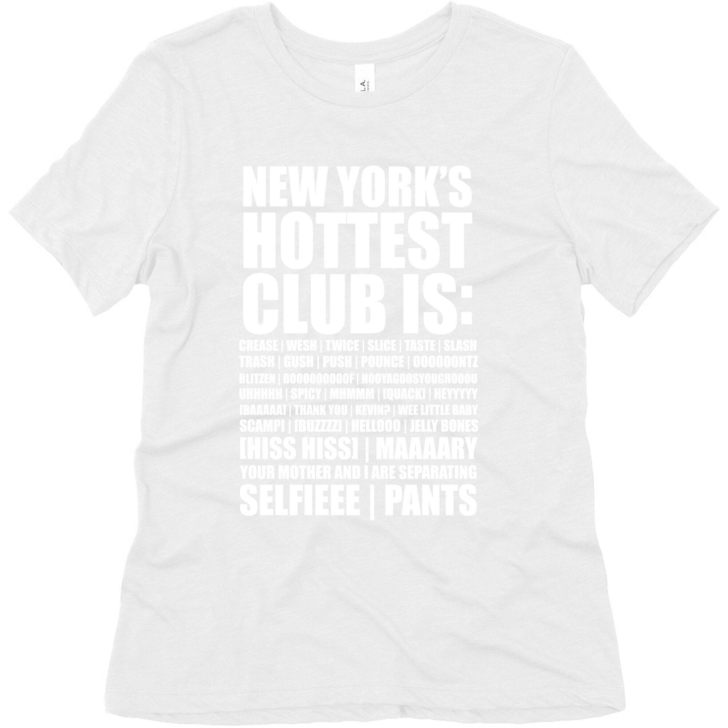 New York's Hottest Club Is Women's Triblend Tee