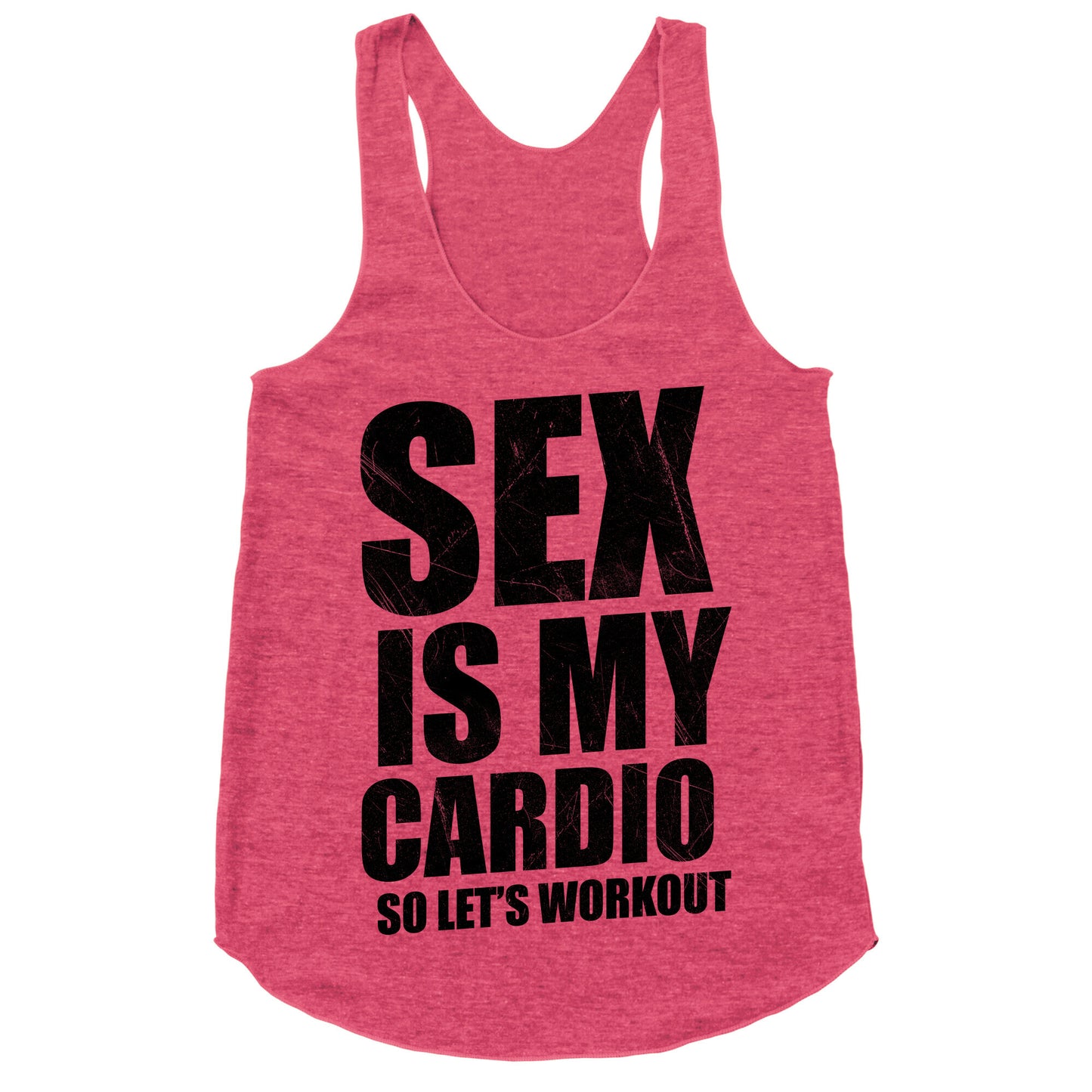Sex Is My Cardio Racerback Tank