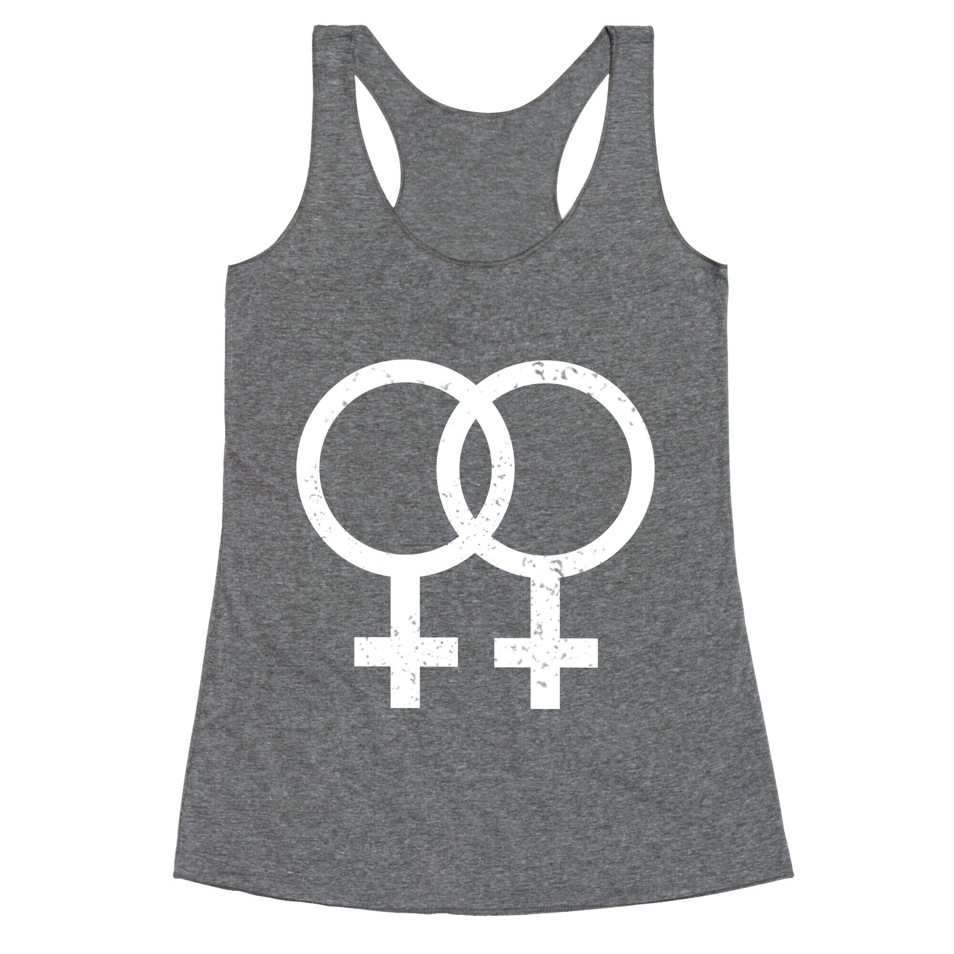 Lesbian Pride Racerback Tank
