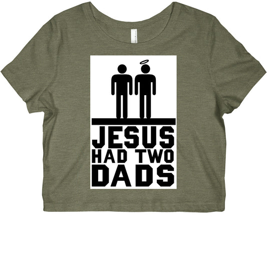 Jesus Had Two Dads Graphic Baby Tee