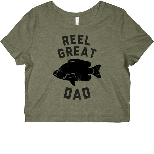Reel Great Dad Graphic Baby Tee