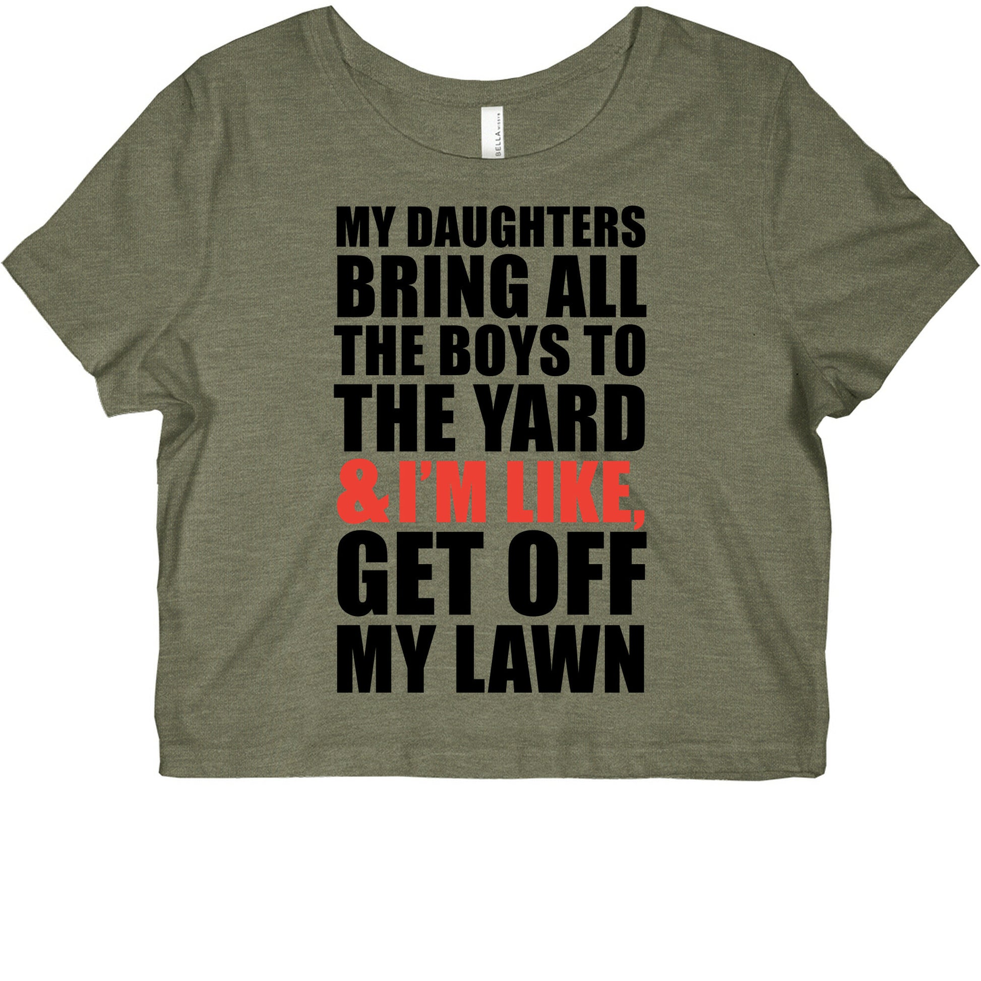 Get Off My Lawn (Dad Version) Graphic Baby Tee