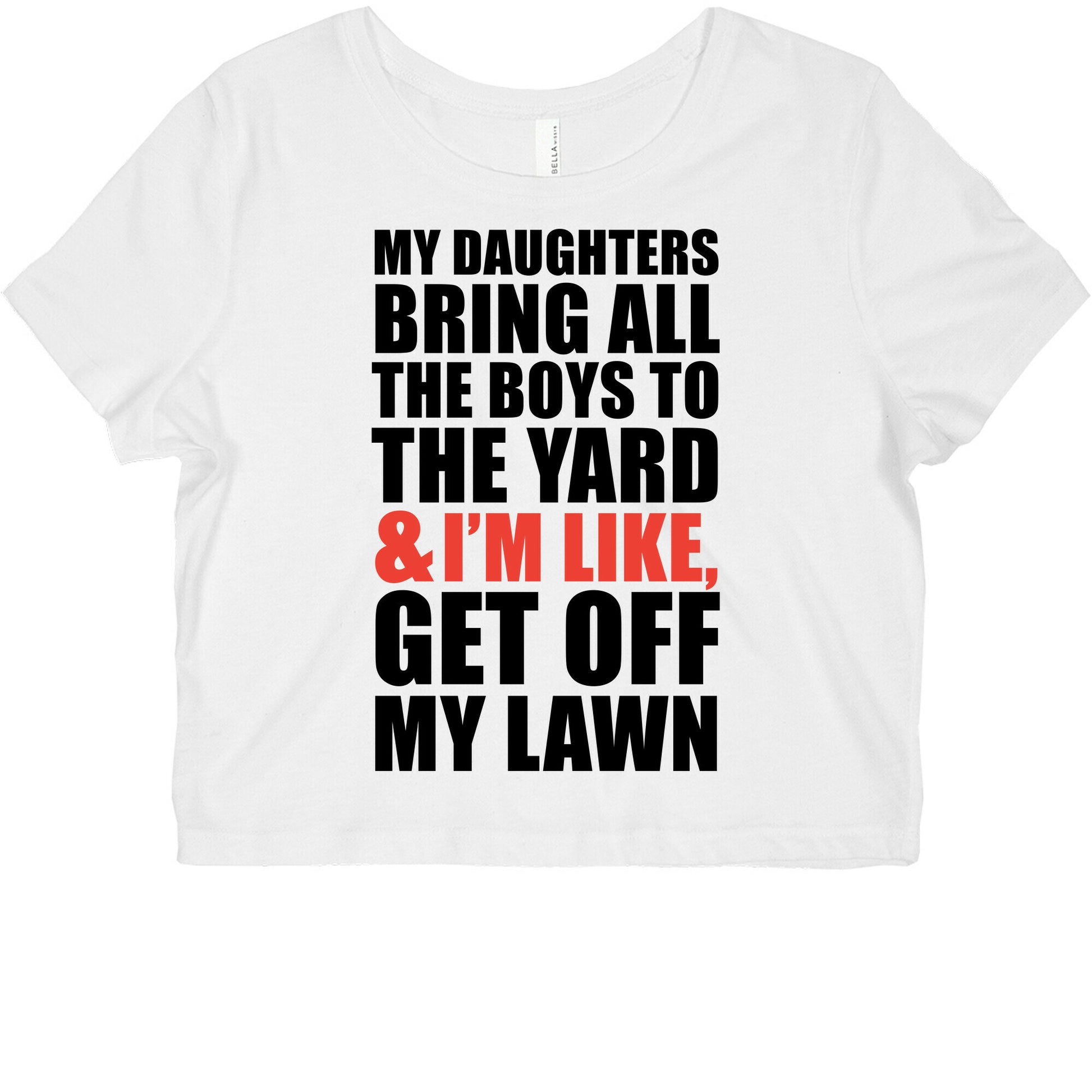 Get Off My Lawn (Dad Version) Graphic Baby Tee