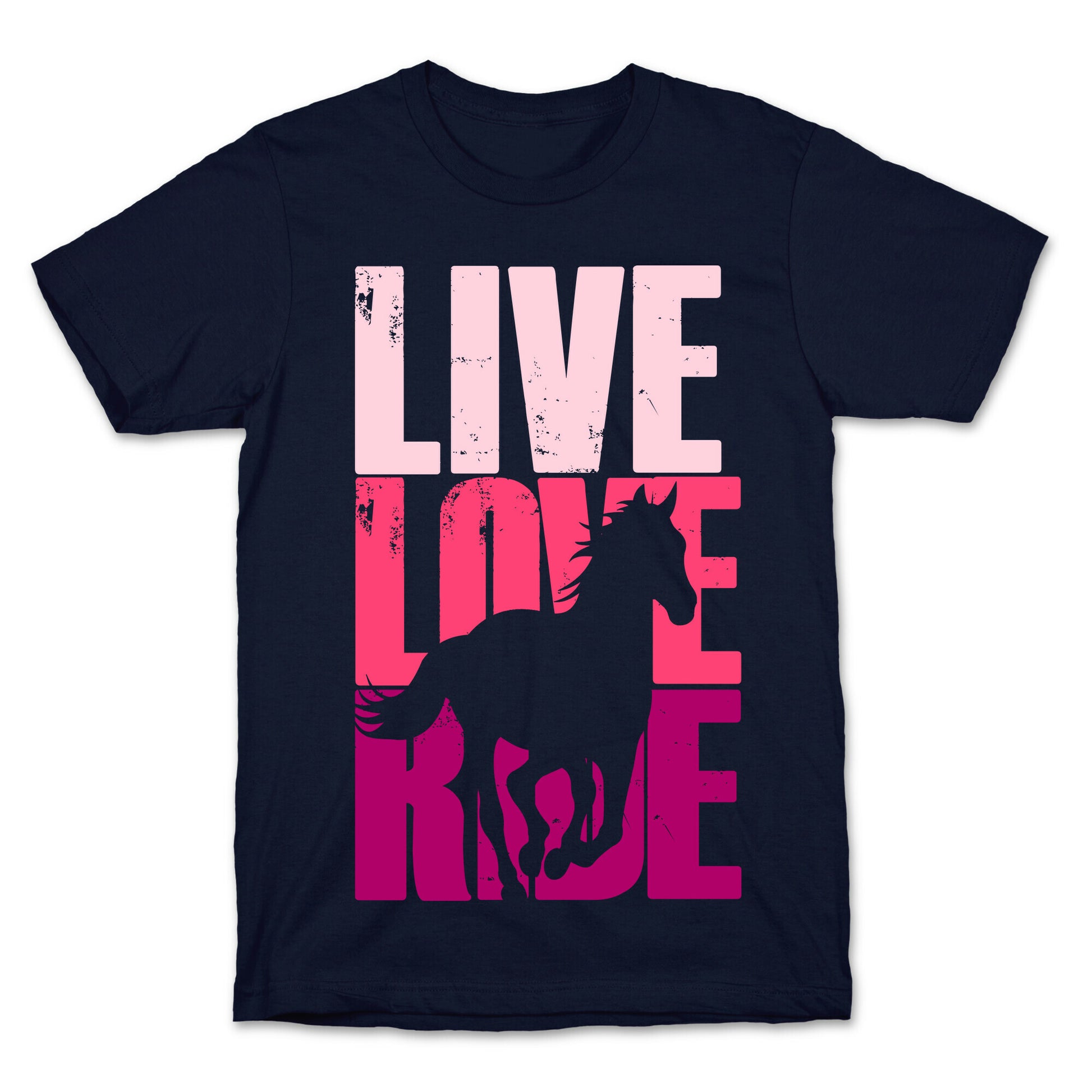 Live, Love, Ride (Horse) T-Shirt