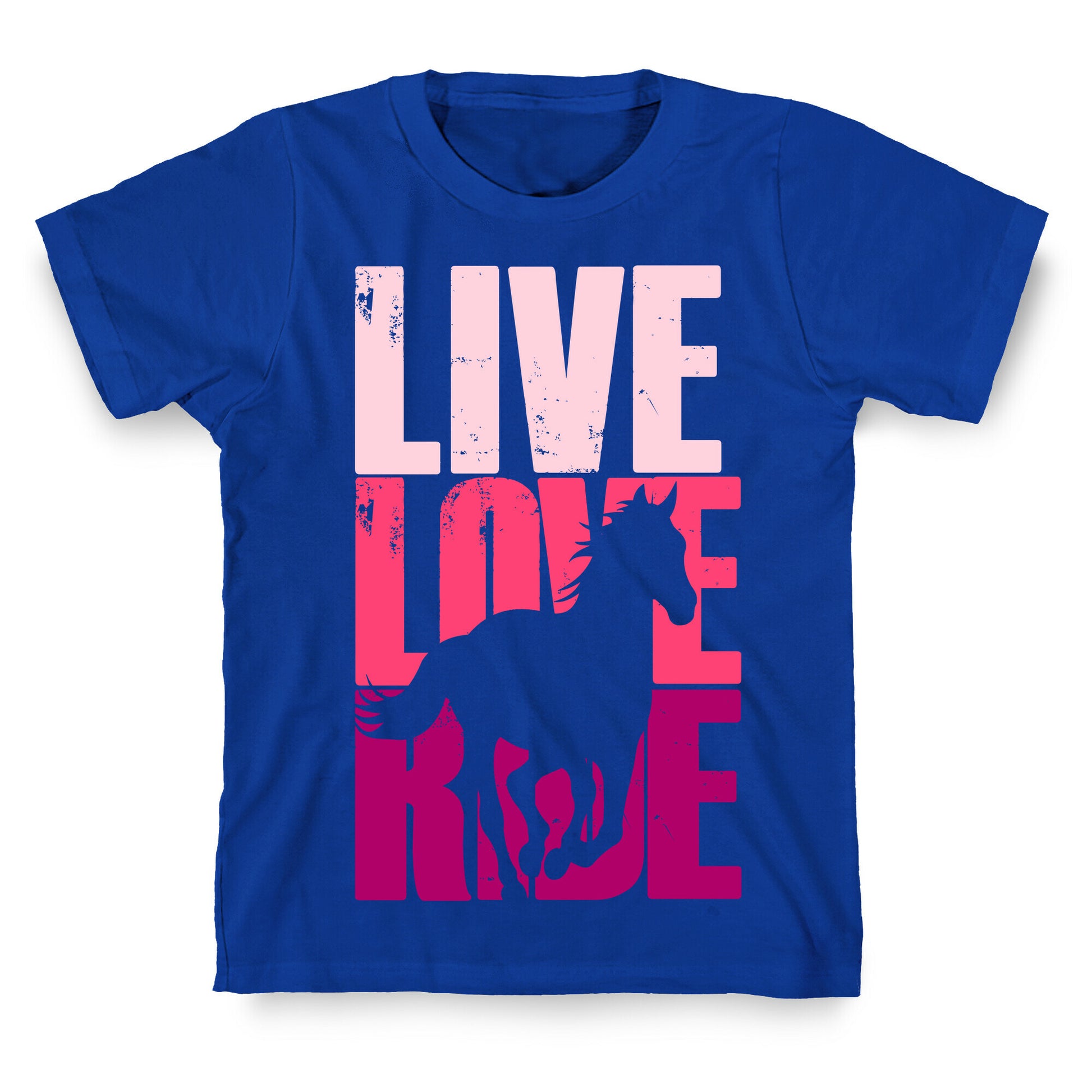 Live, Love, Ride (Horse) T-Shirt