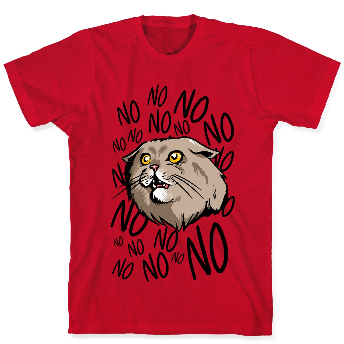 No No No! Cat T-Shirt
