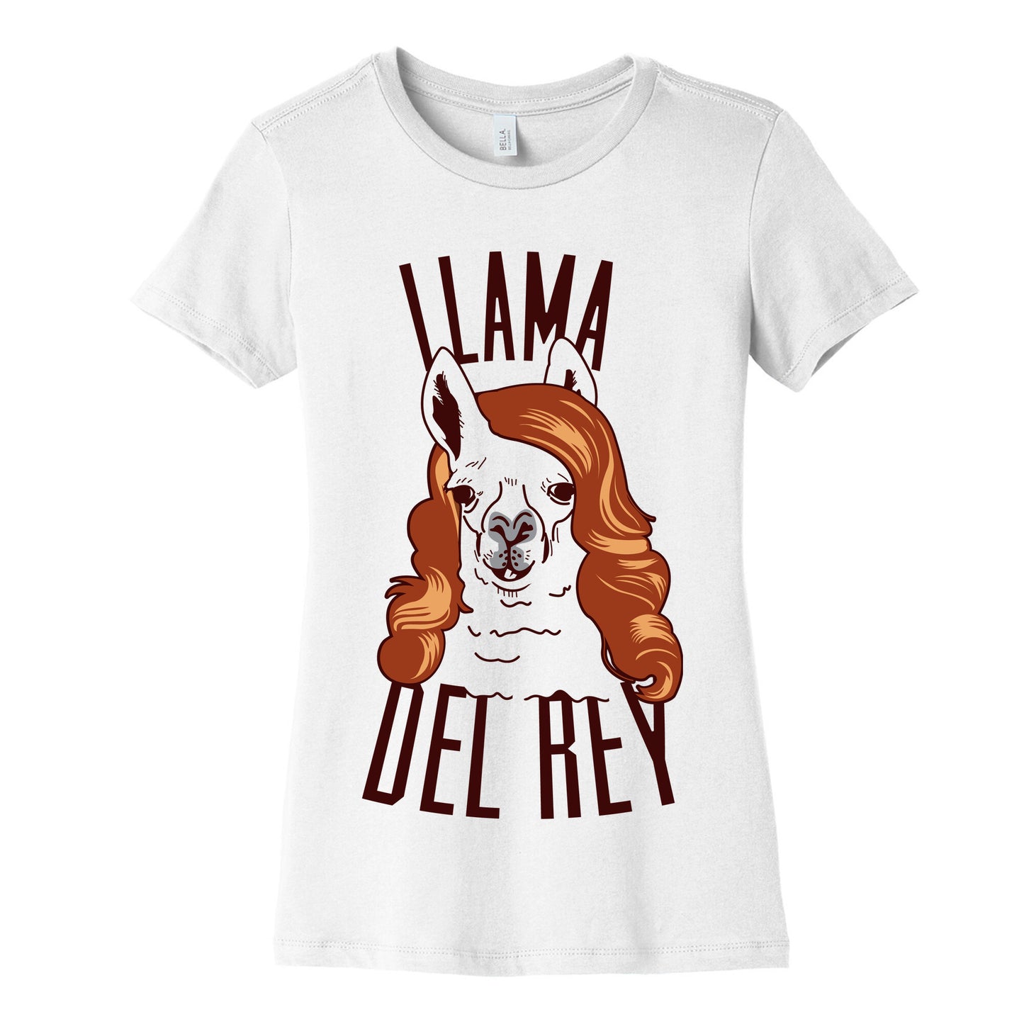 Llama Del Rey Women's Cotton Tee