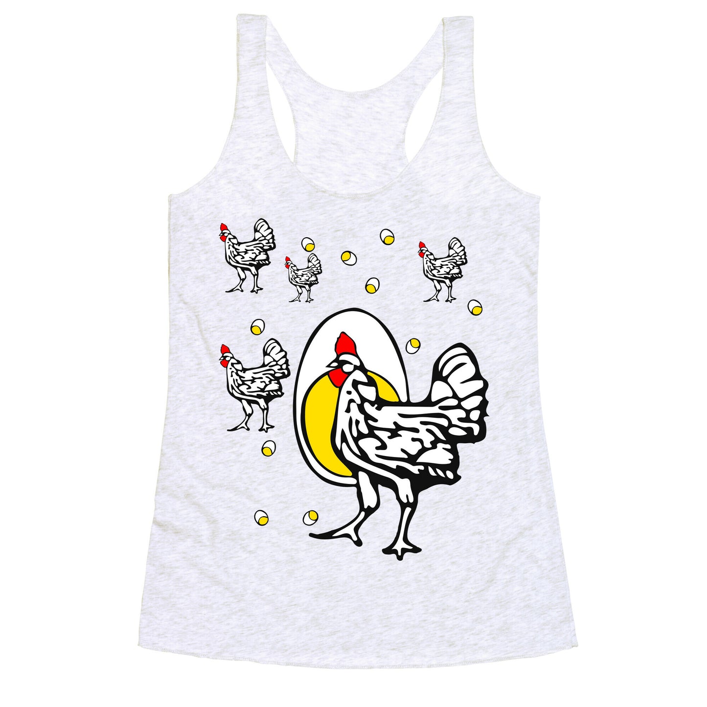 Roseanne's Chicken Shirt Racerback Tank