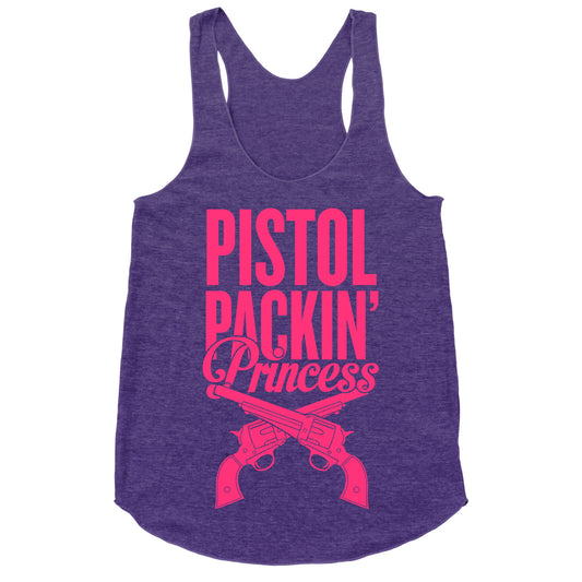 Pistol Packin' Princess Racerback Tank