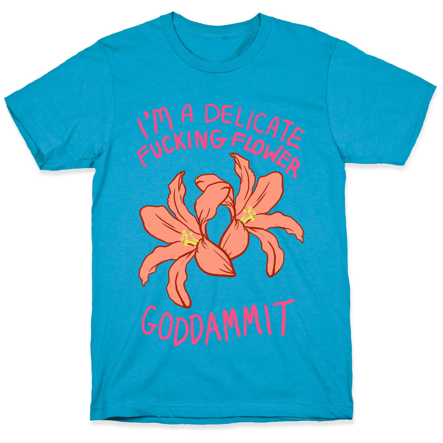 I'm a Delicate Flower Unisex Triblend Tee