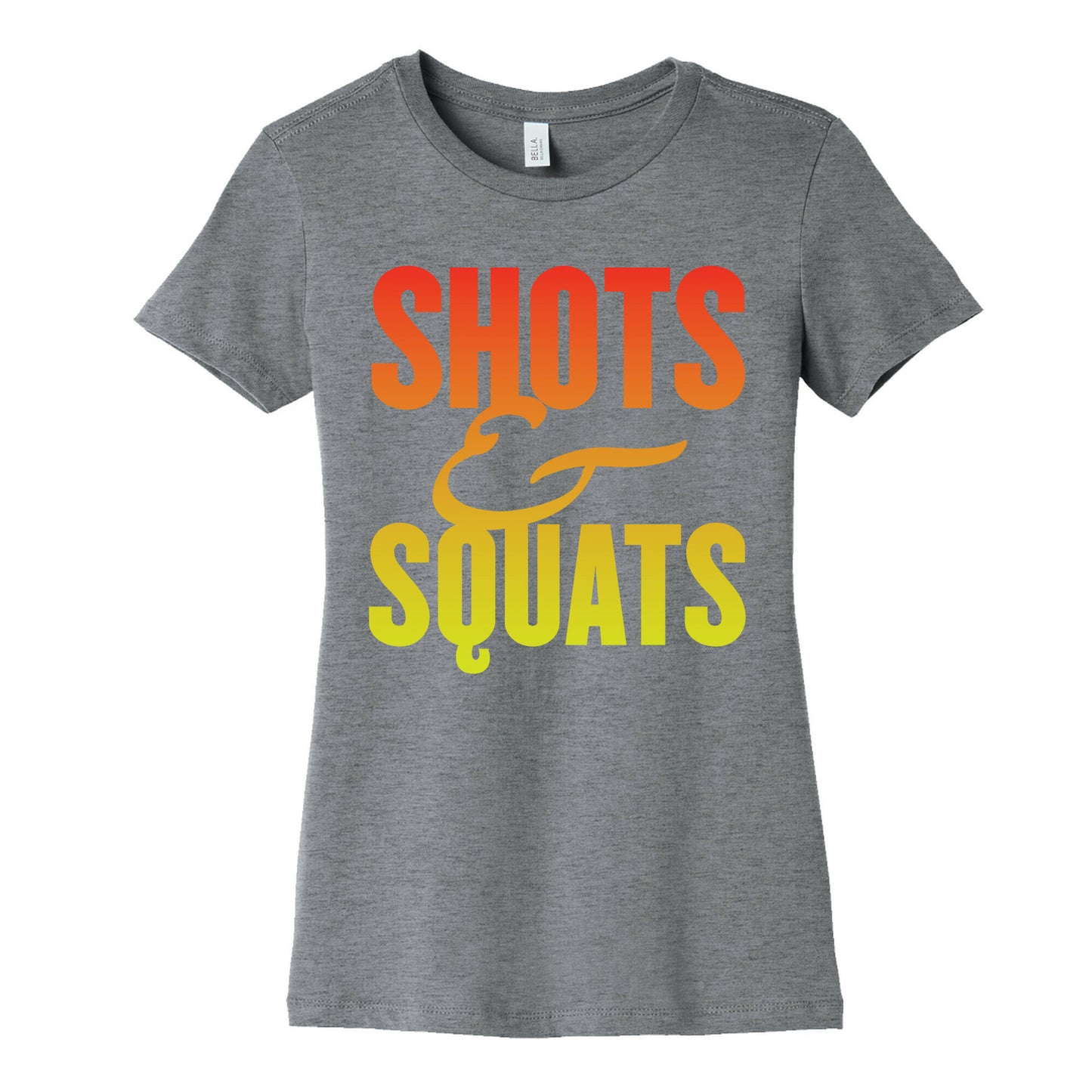 Shots And Squats Women's Cotton Tee