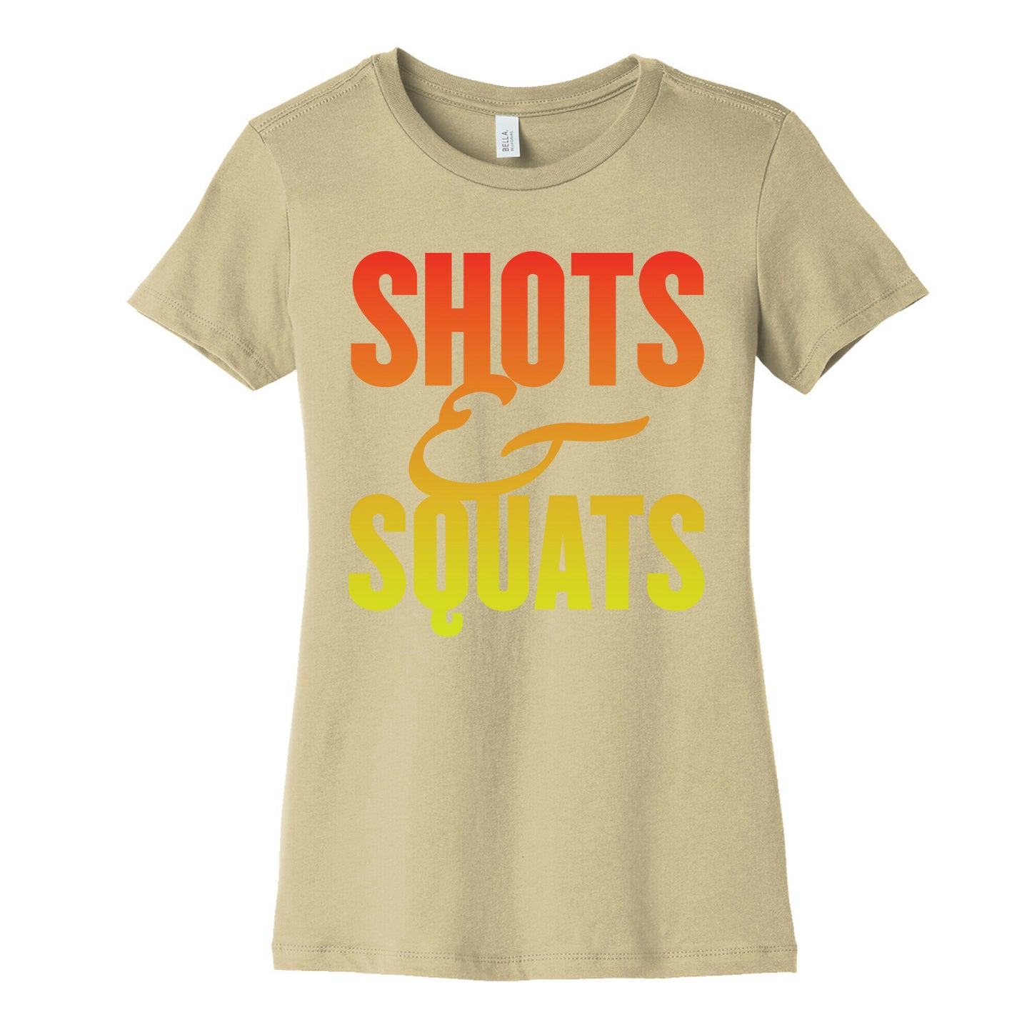 Shots And Squats Women's Cotton Tee