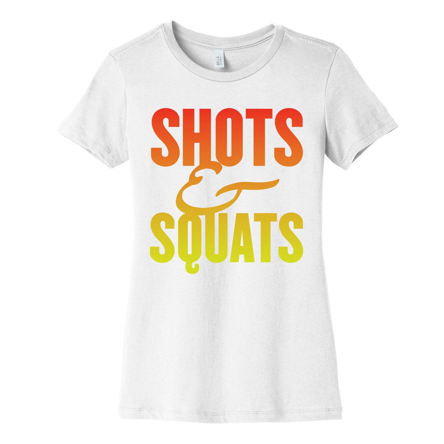 Shots And Squats Women's Cotton Tee