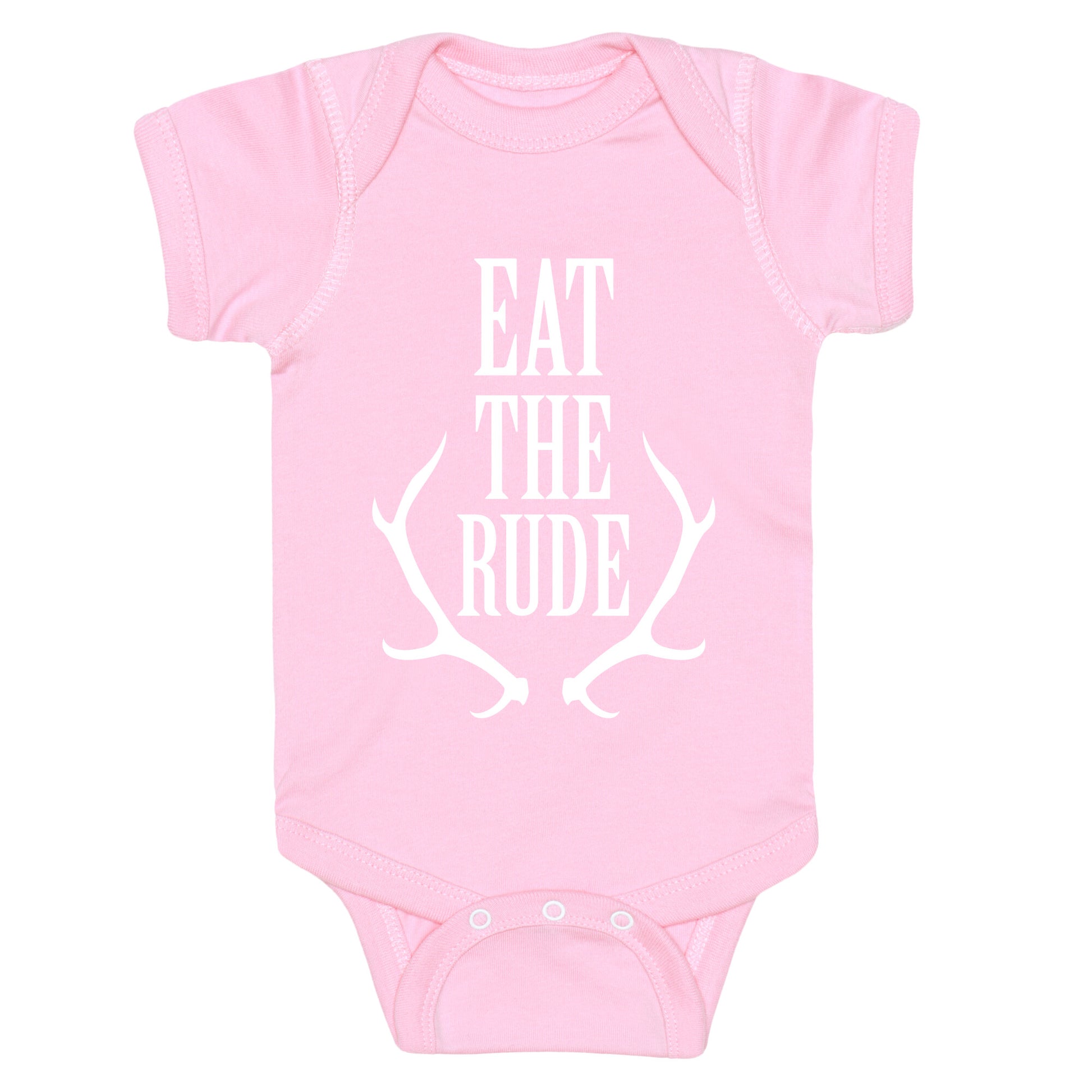 Eat The Rude Baby One Piece