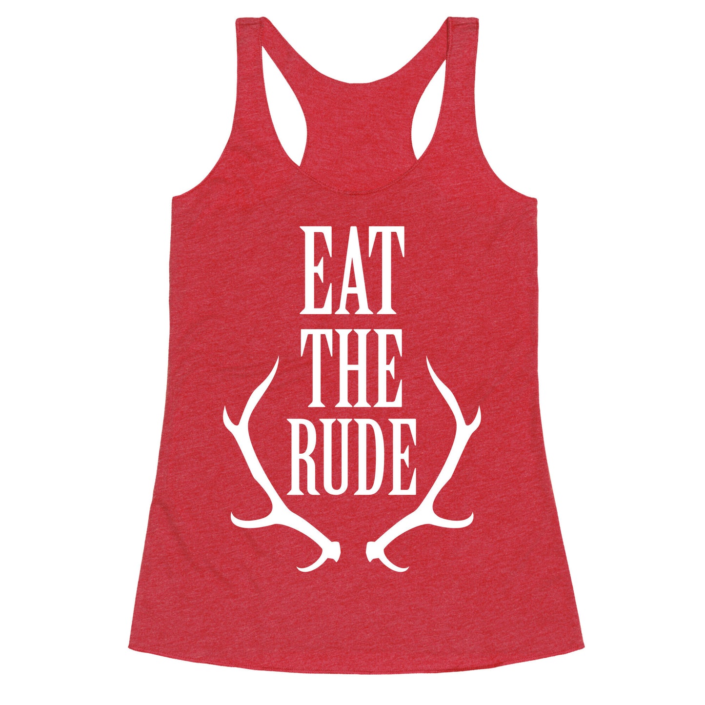 Eat The Rude Racerback Tank