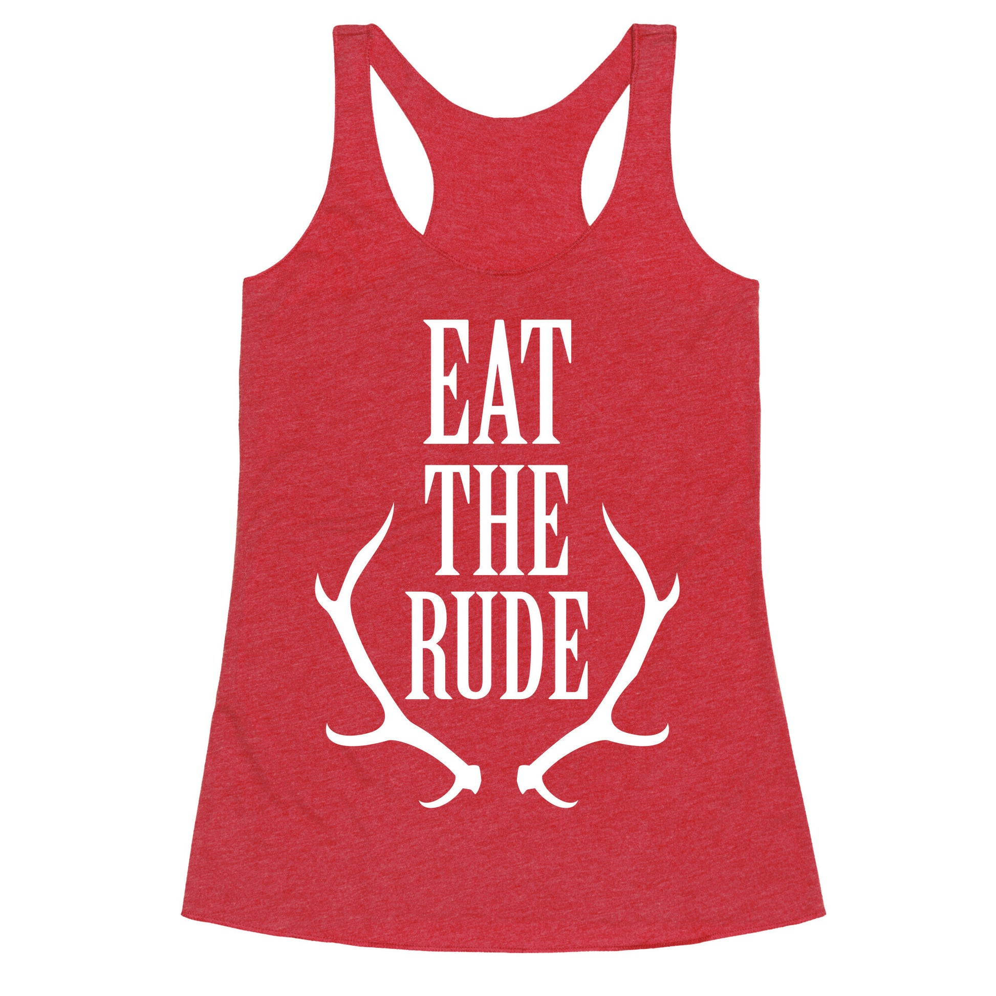 Eat The Rude Racerback Tank