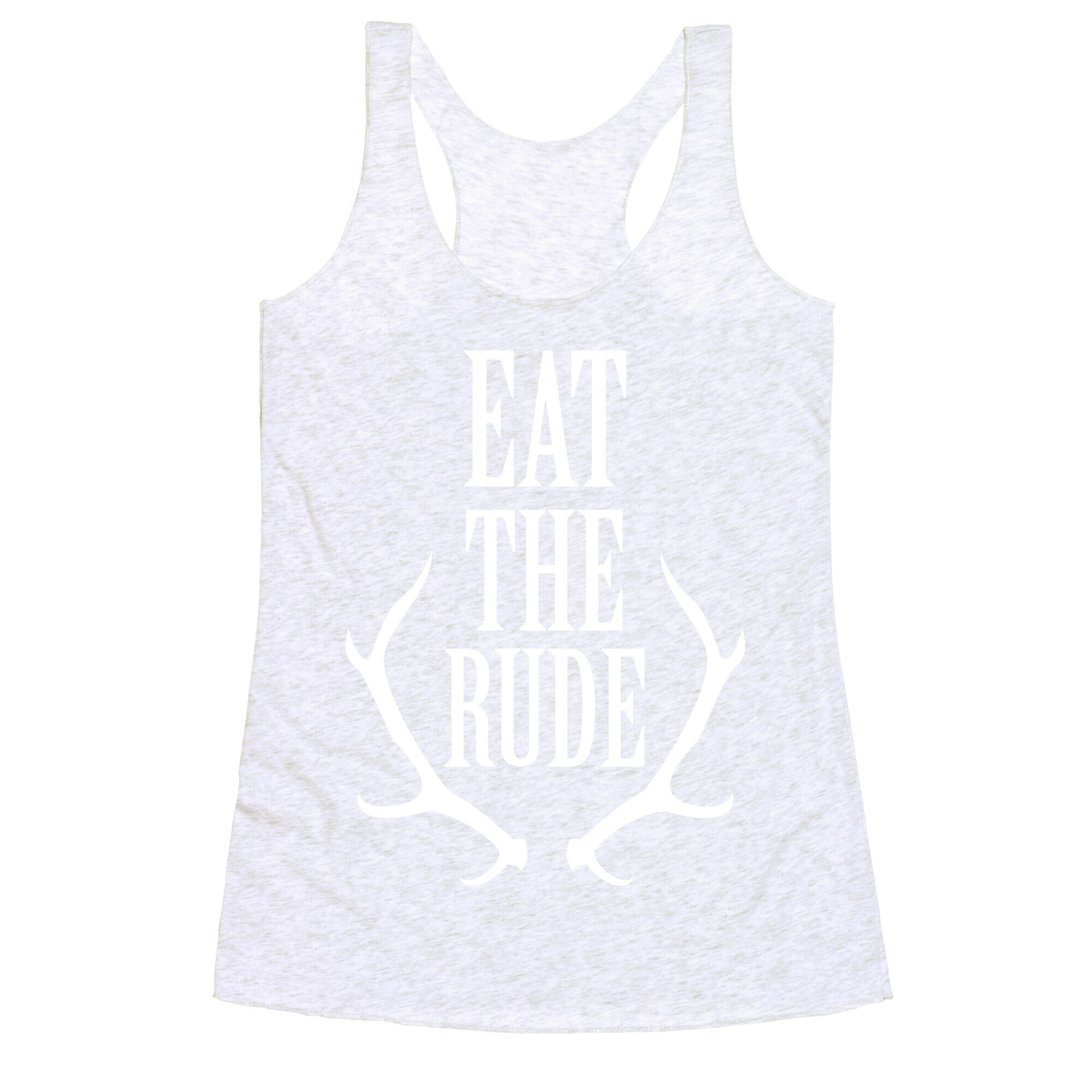 Eat The Rude Racerback Tank