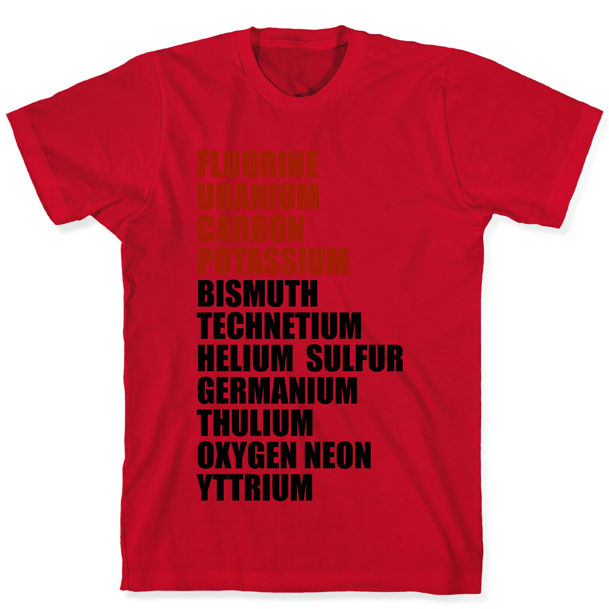 Chemistry Rap Tribute T-Shirt