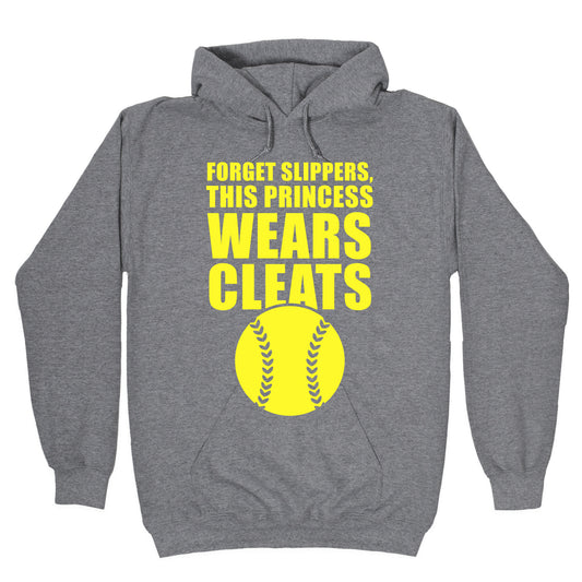 This Princess Wears Cleats (Softball) Hoodie