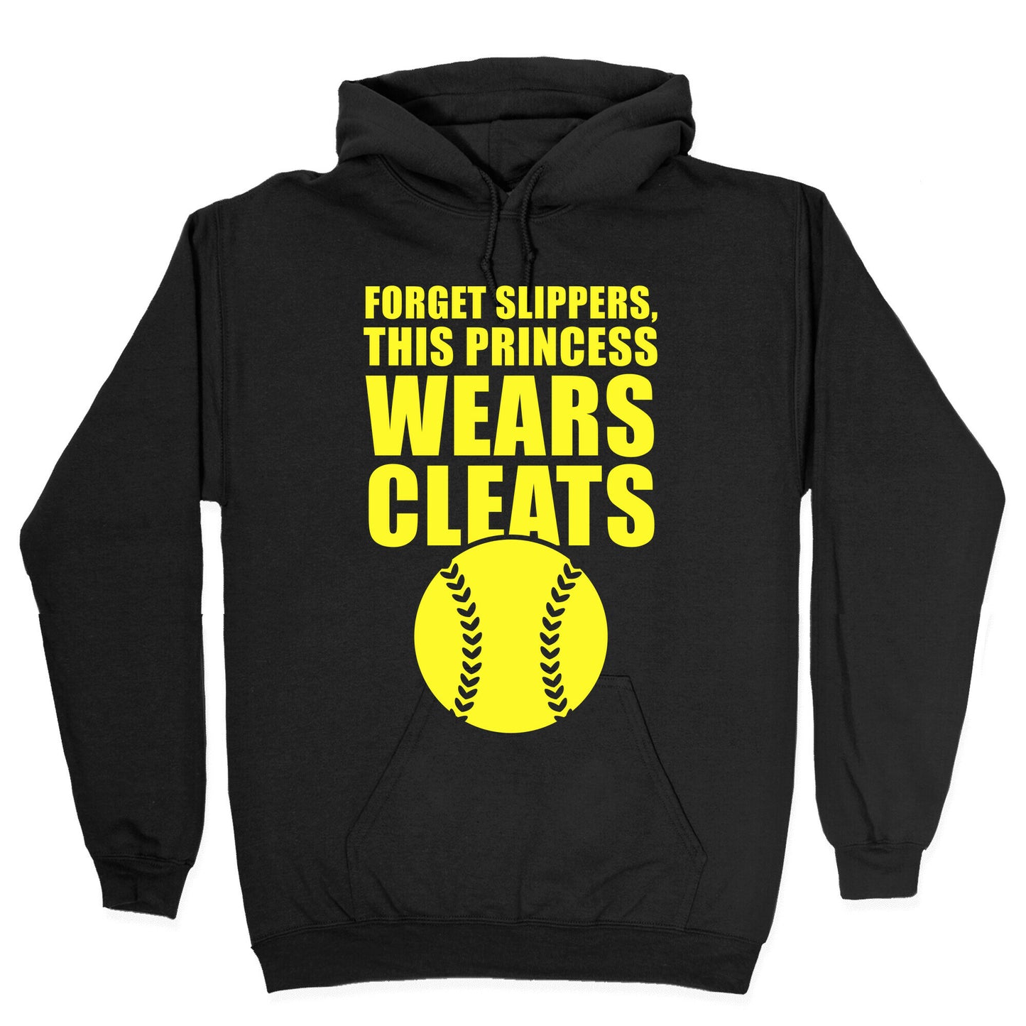 This Princess Wears Cleats (Softball) Hoodie