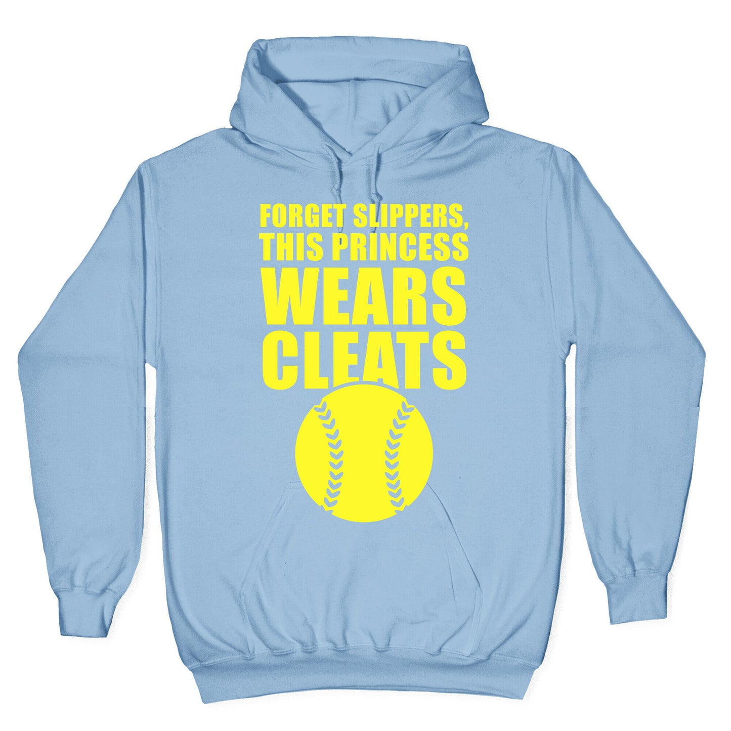 This Princess Wears Cleats (Softball) Hoodie