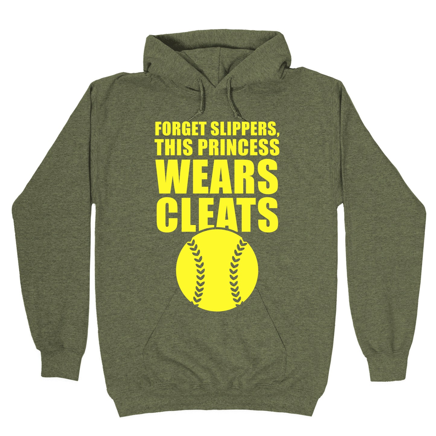 This Princess Wears Cleats (Softball) Hoodie