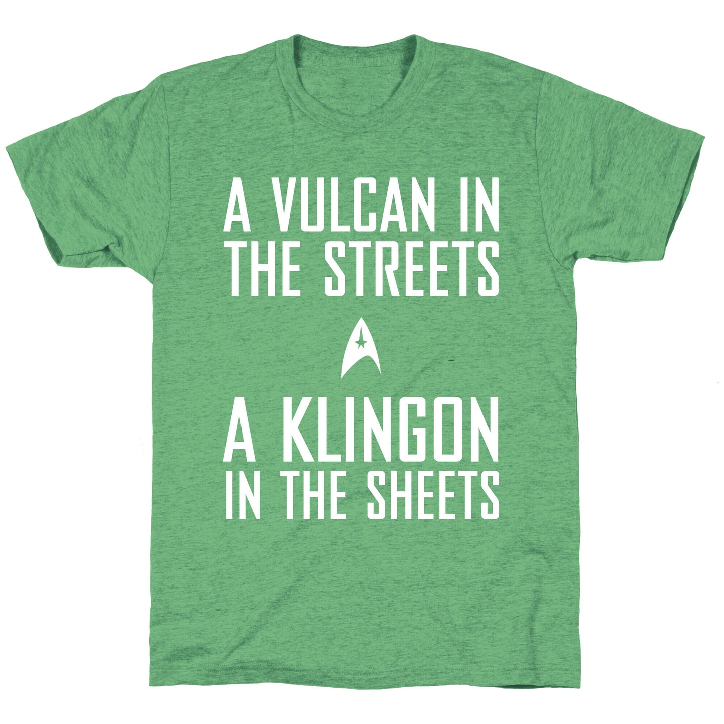 A Vulcan In the Streets Unisex Triblend Tee