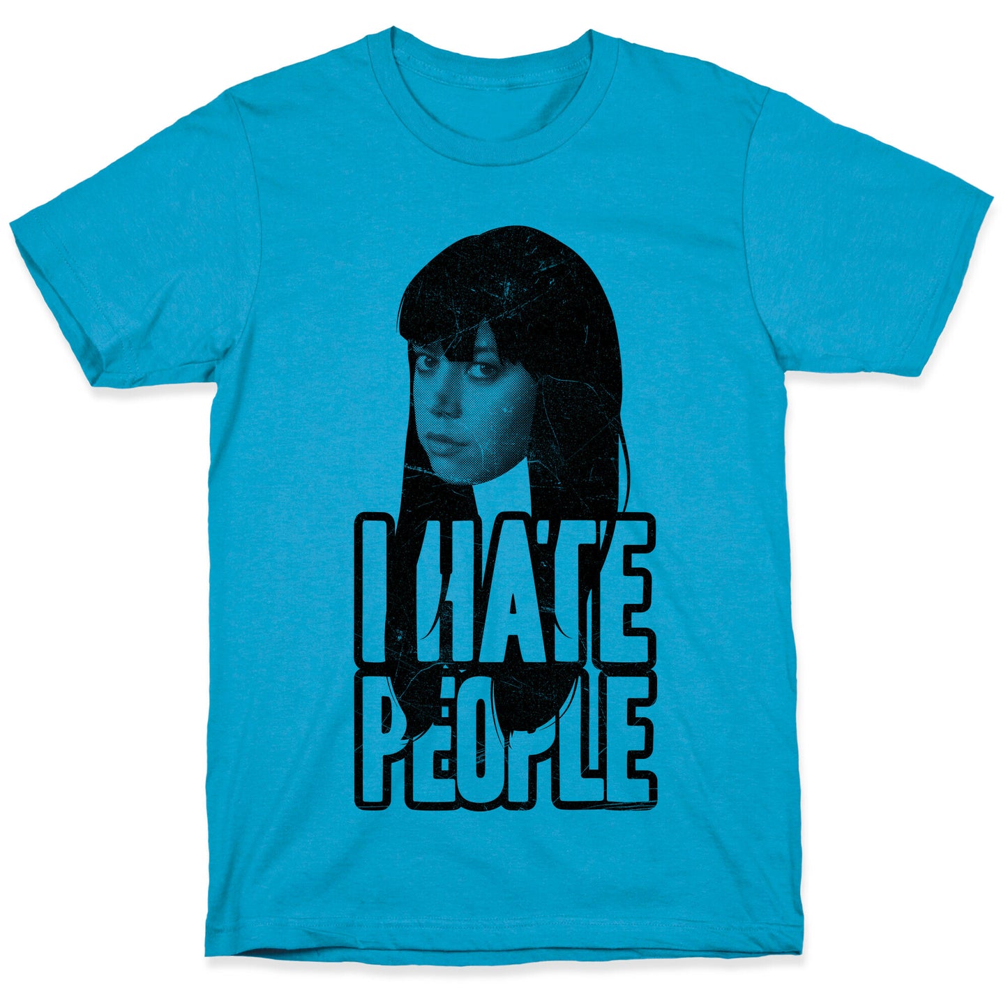 I Hate People Unisex Triblend Tee