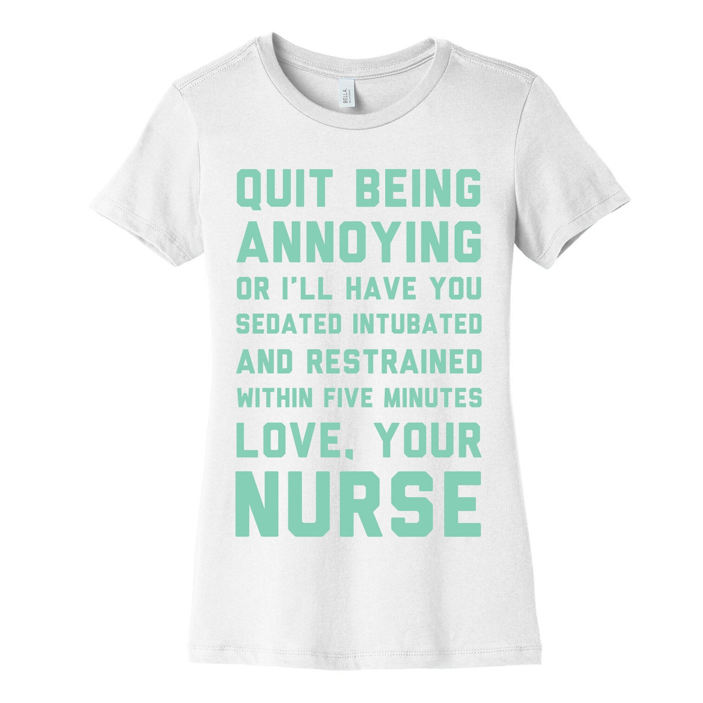 Love Your Nurse Women's Cotton Tee