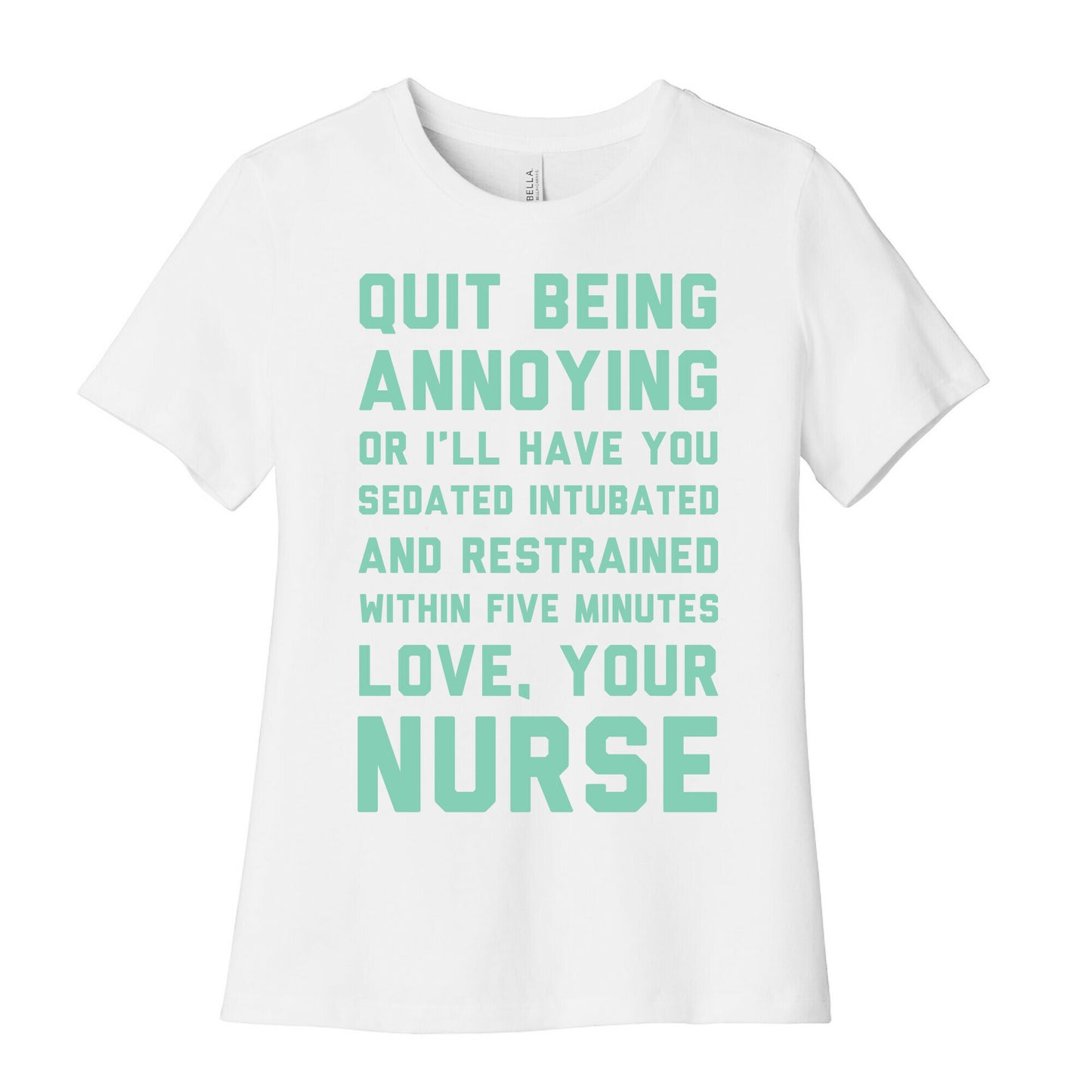 Love Your Nurse Women's Cotton Tee