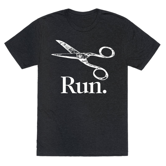 Run With Scissors Unisex Triblend Tee
