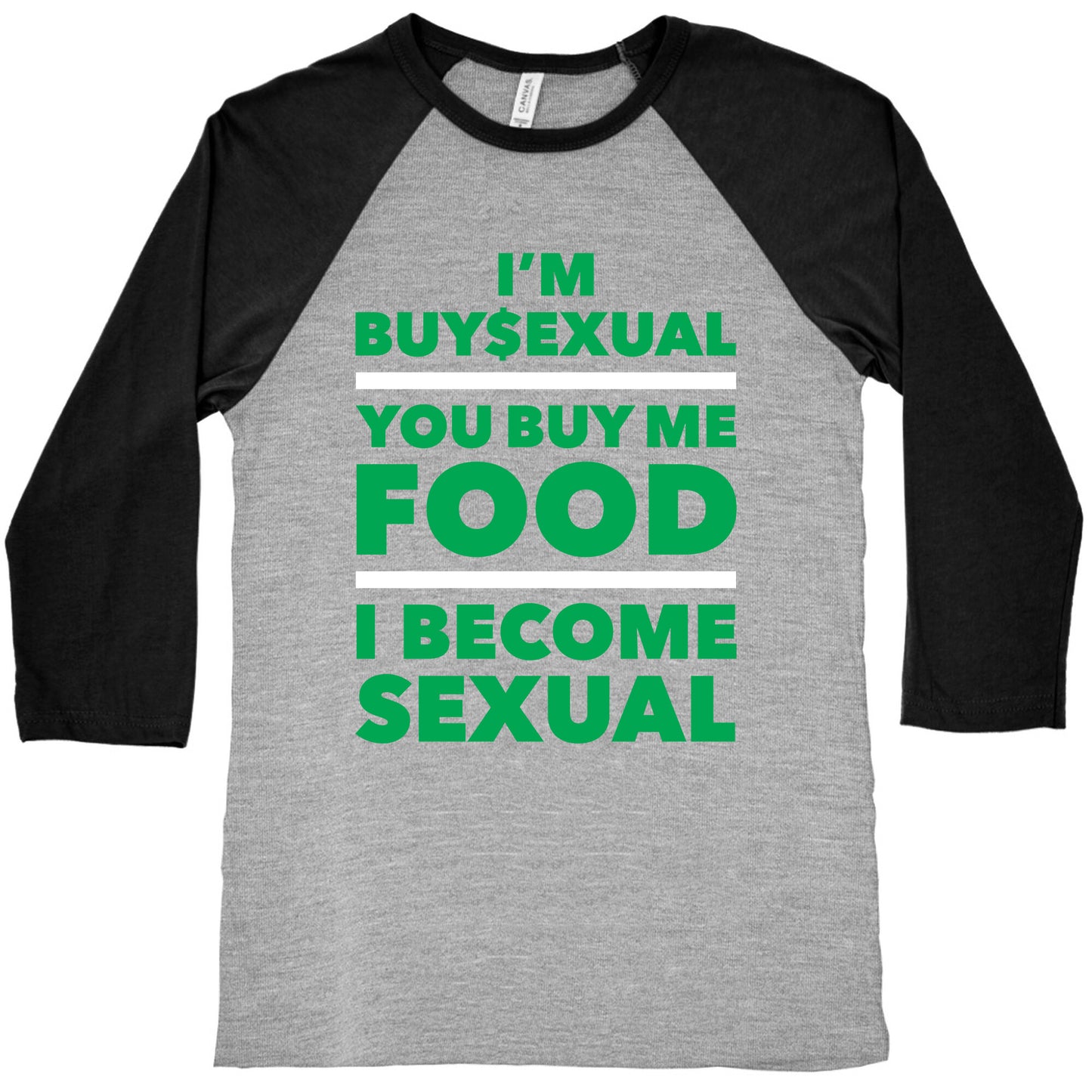 I'm Buysexual Baseball Tee