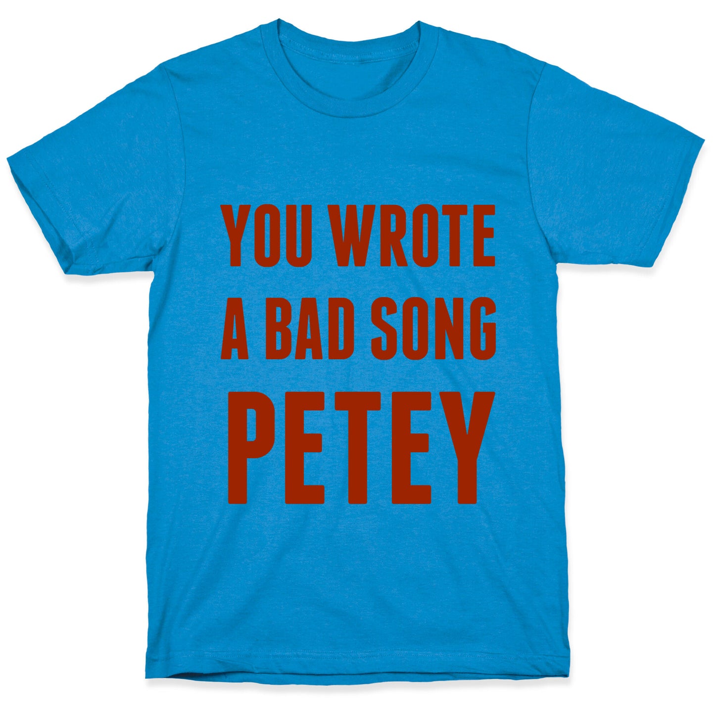 You Wrote A Bad Song Petey T-Shirt