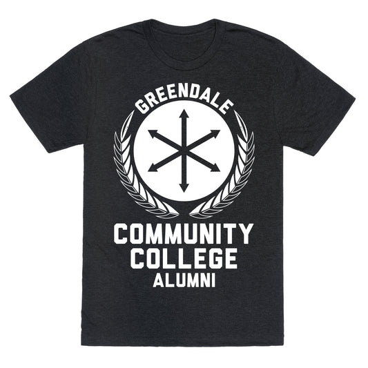 Greendale Community College Alumni Unisex Triblend Tee