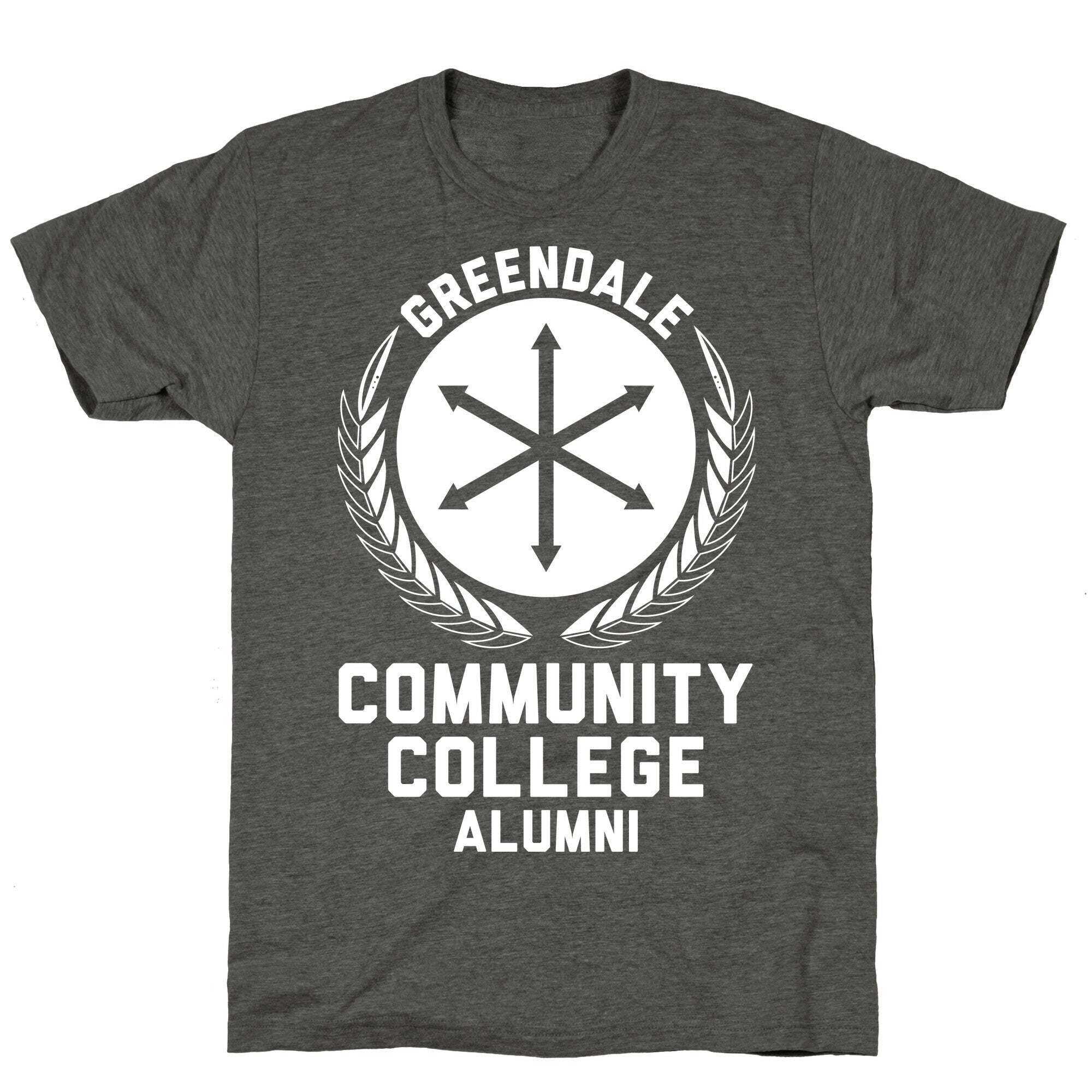 Greendale Community College Alumni Unisex Triblend Tee