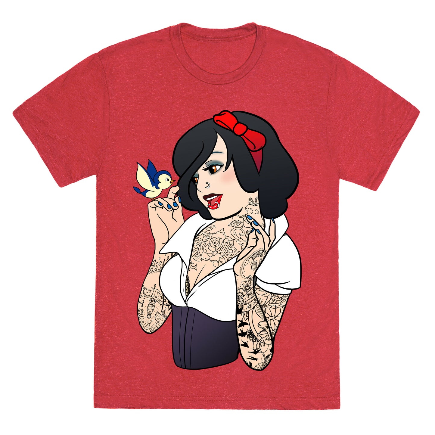 Snow Punk Princess Unisex Triblend Tee