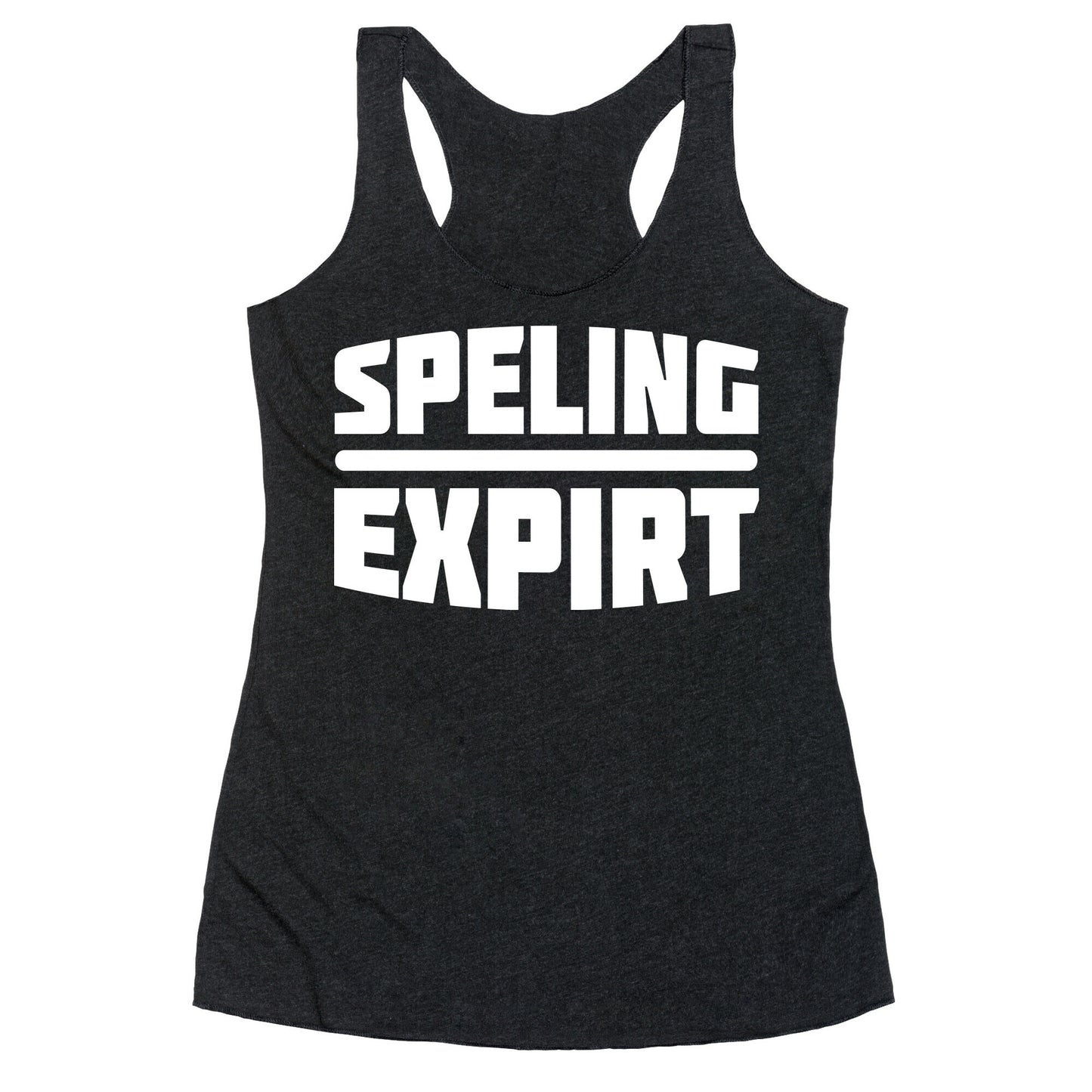 Spelling Expert Racerback Tank