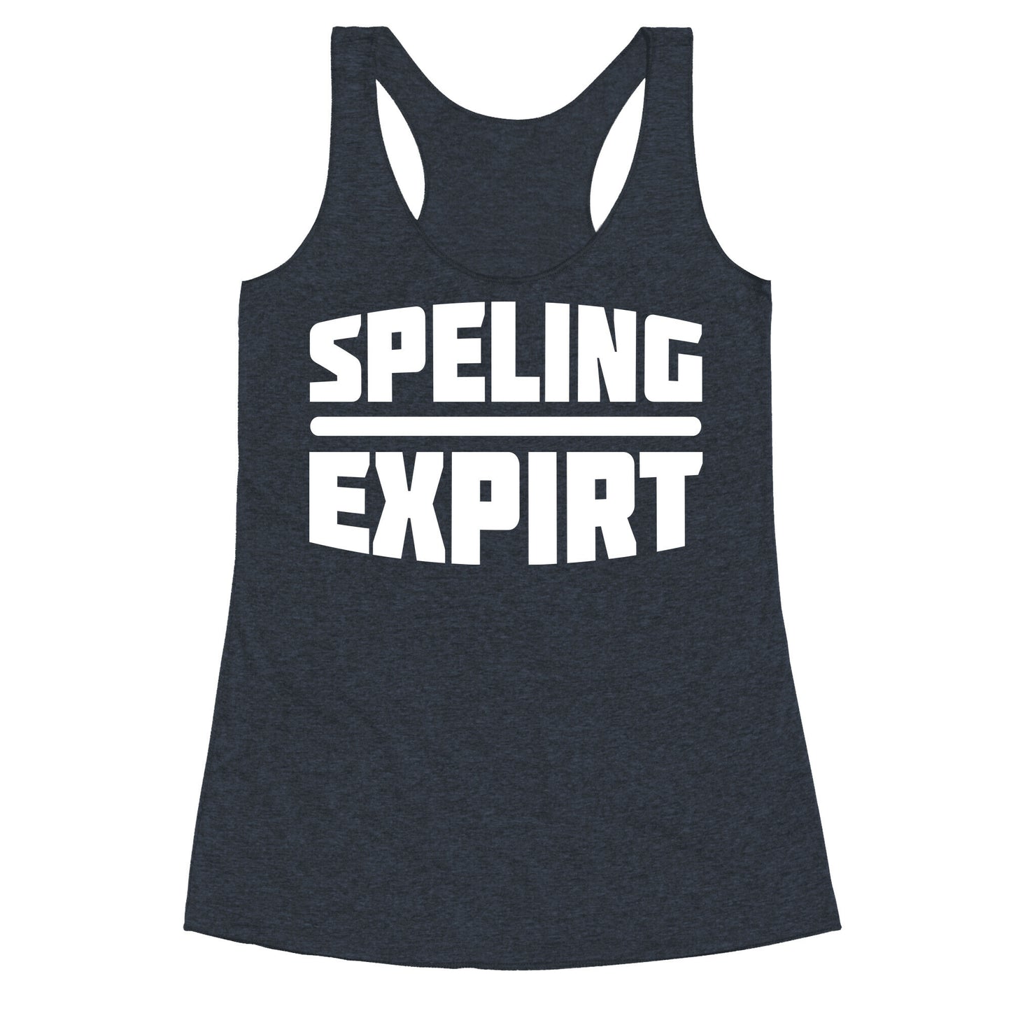 Spelling Expert Racerback Tank