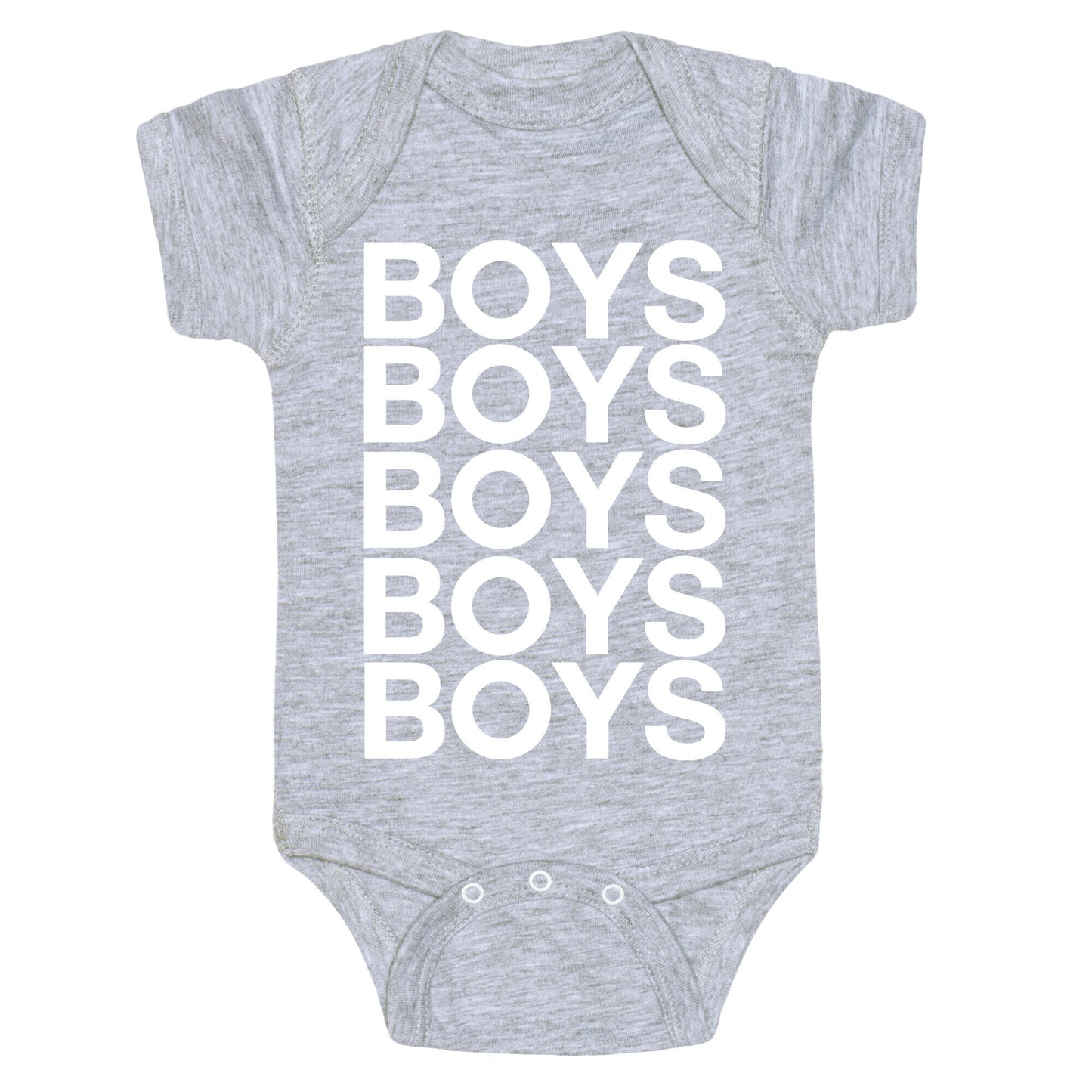 Boys Boys Boys Baby One Piece